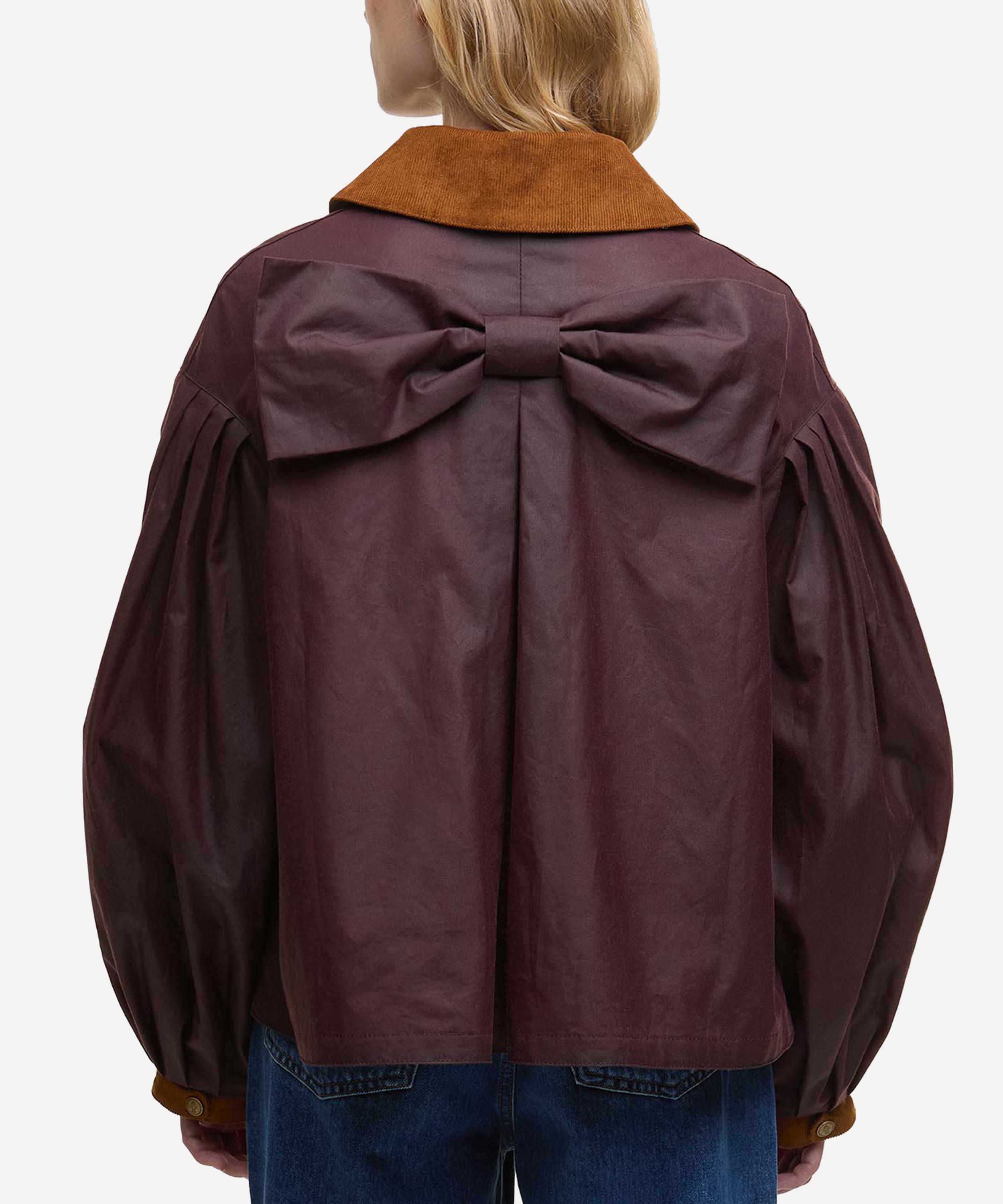 Barbour - Barbour x FARM Rio Thais Waxed Jacket image number 2