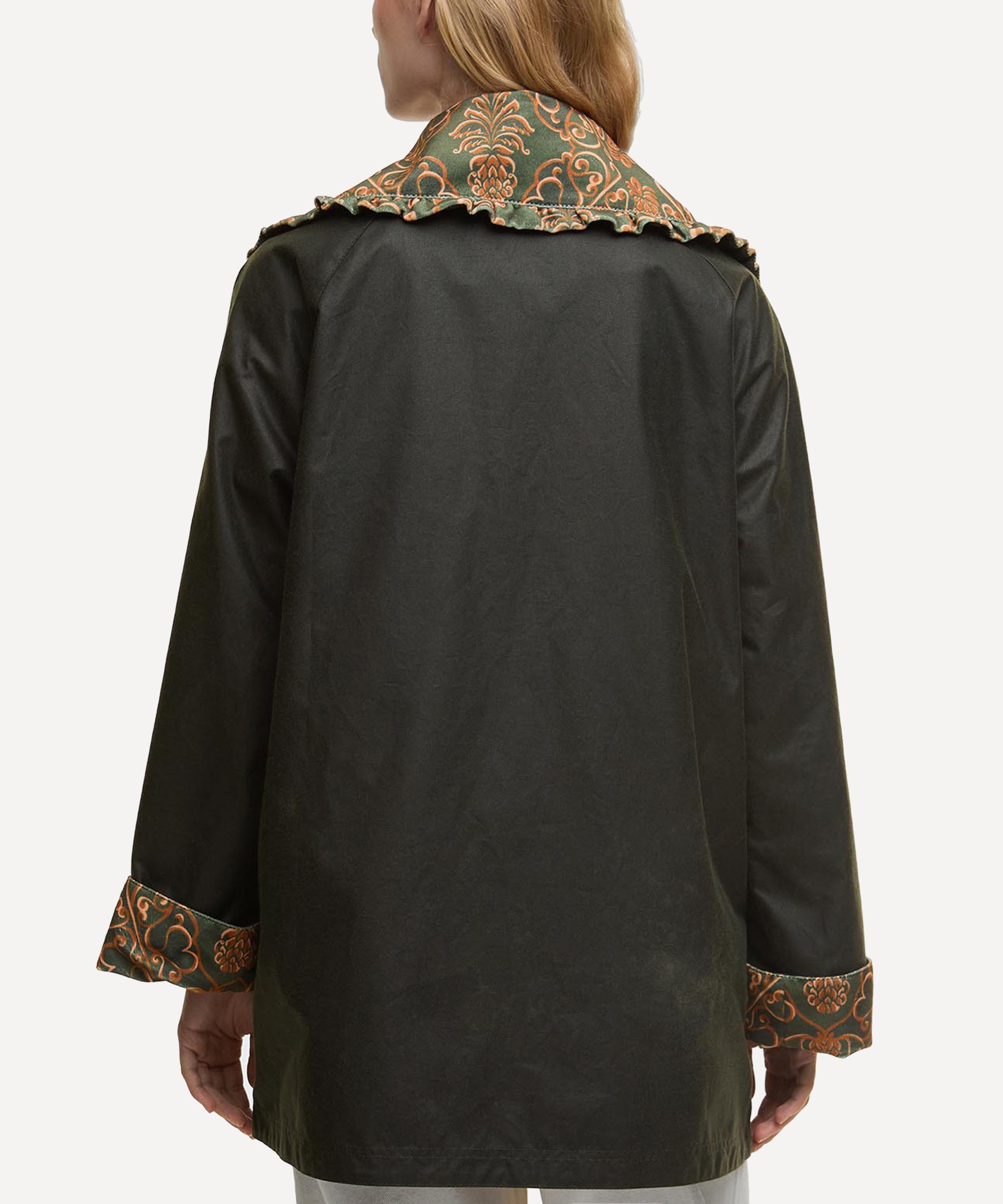 Barbour - Barbour x FARM Rio Maria-Clara Waxed Jacket image number 2
