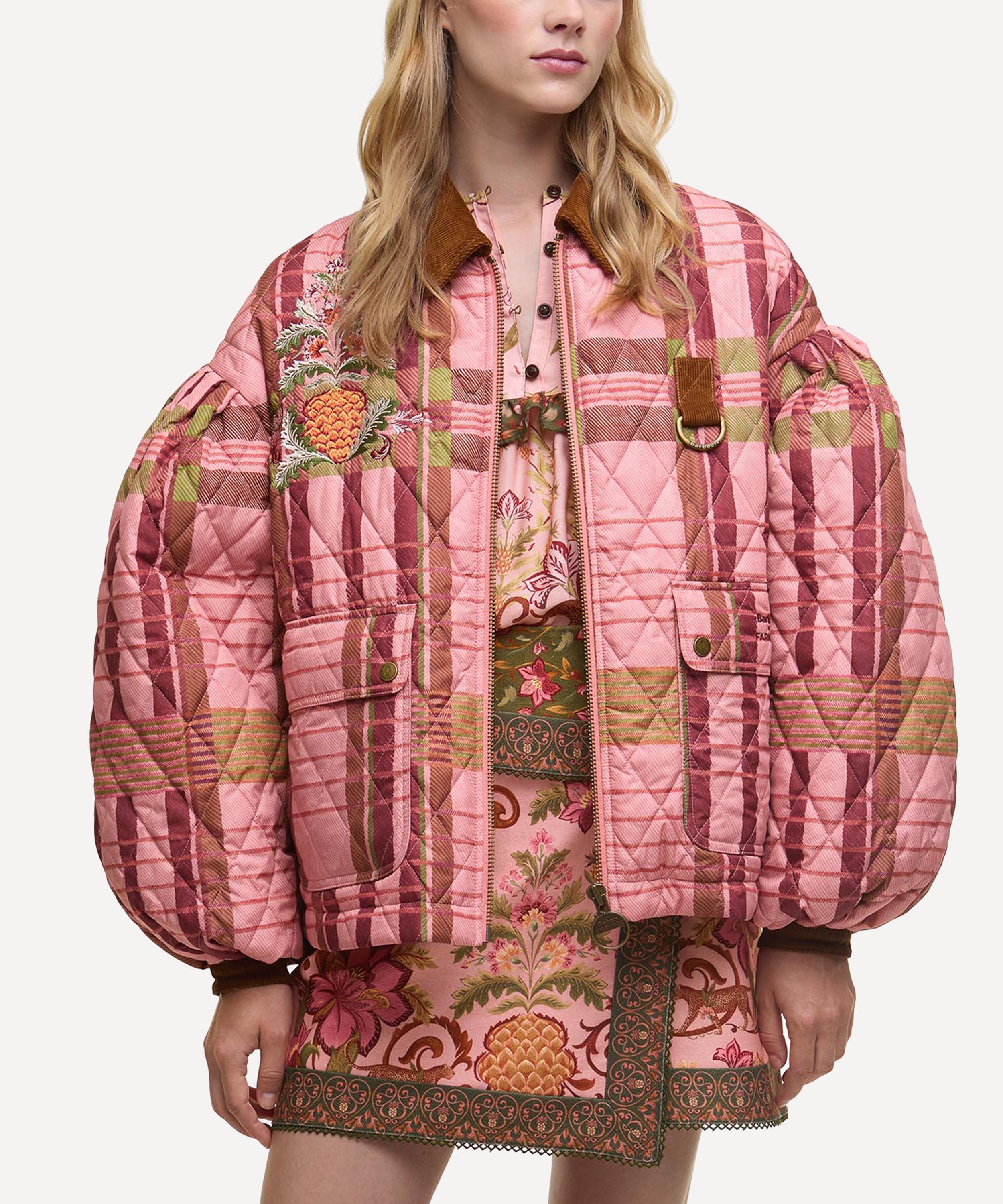 Barbour - Barbour x FARM Rio Ana-Clara Quilted Jacket image number 1