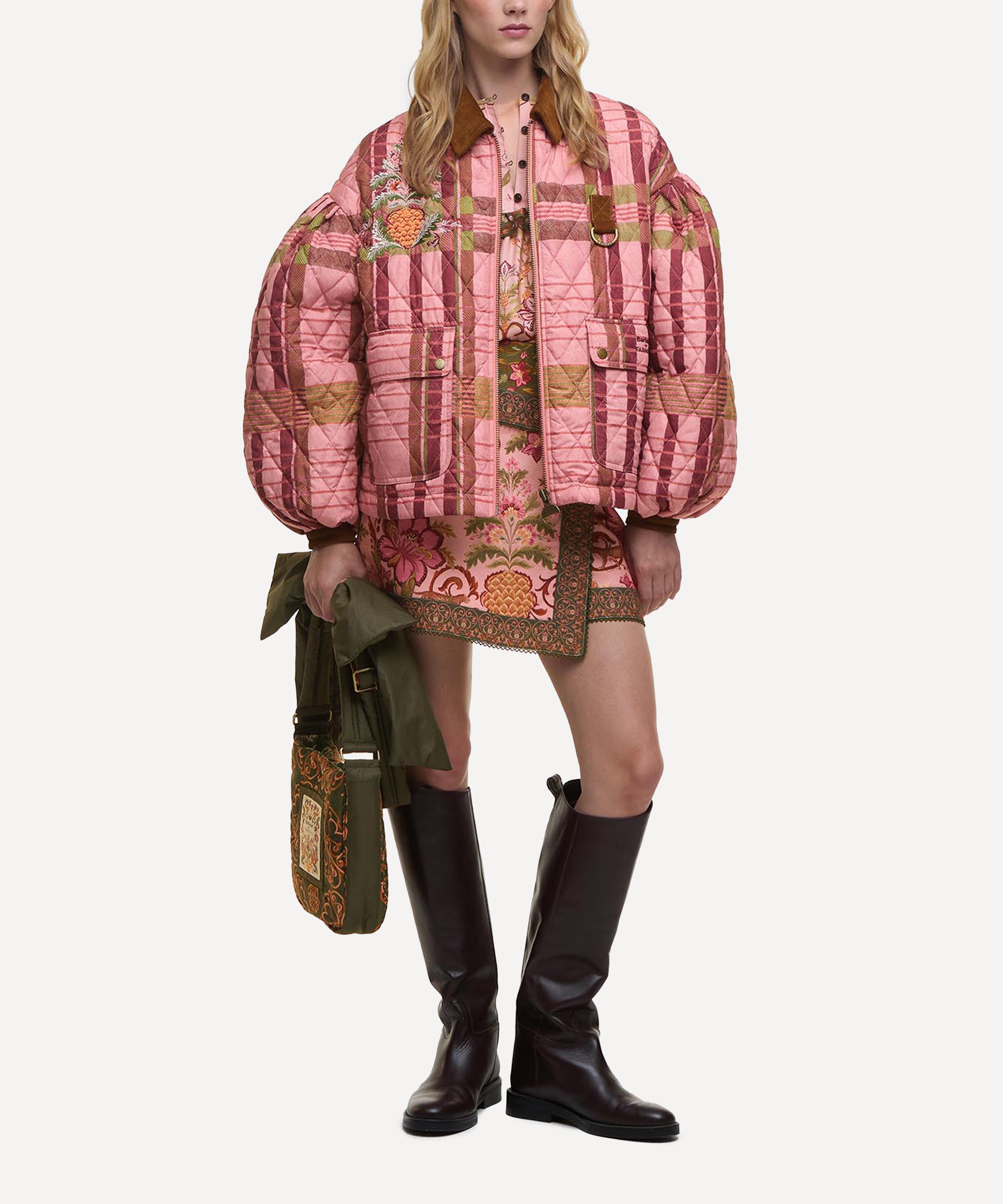 Barbour - Barbour x FARM Rio Ana-Clara Quilted Jacket image number 4