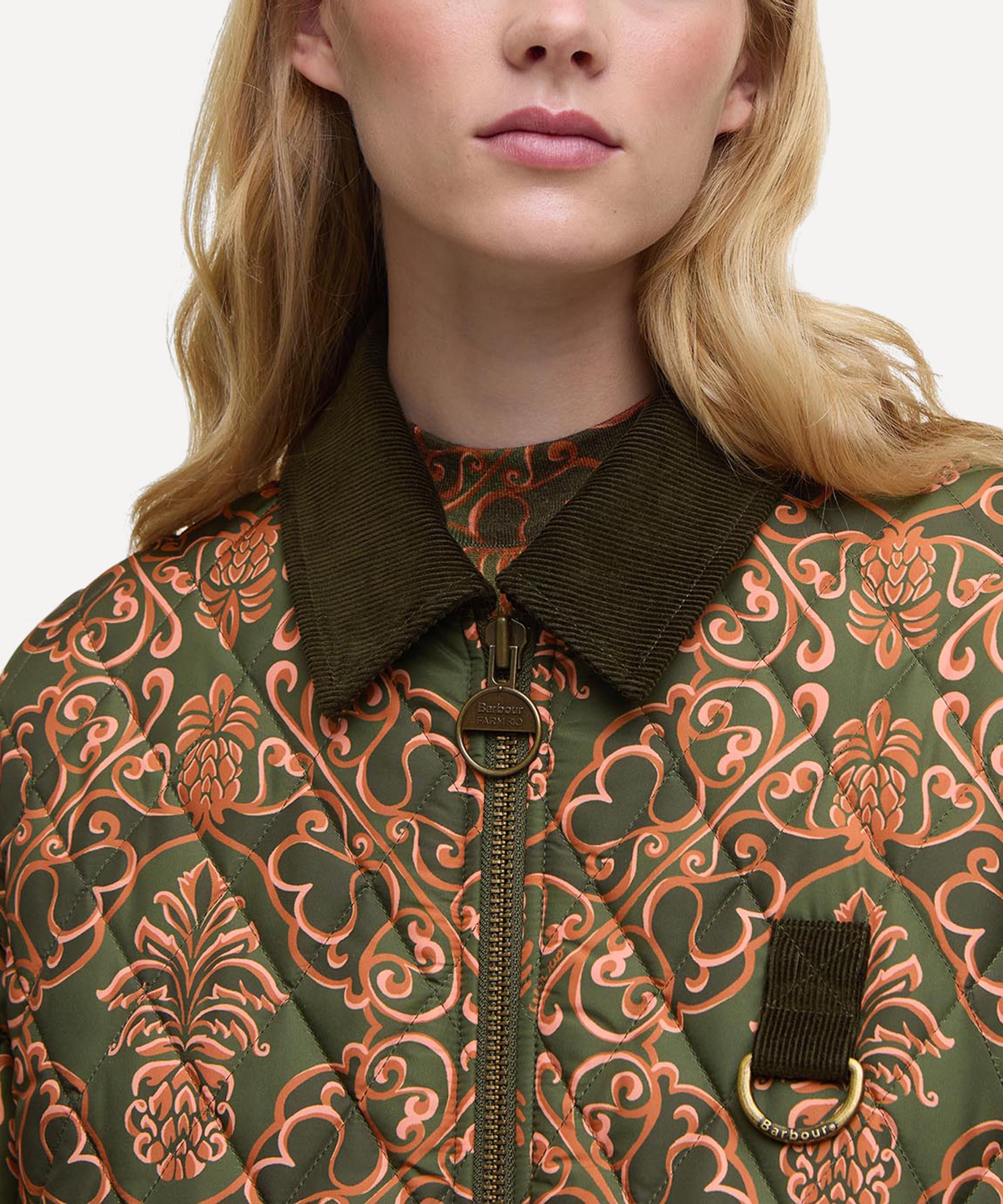 Barbour - Barbour x FARM Rio Luisa Quilted Jacket image number 3