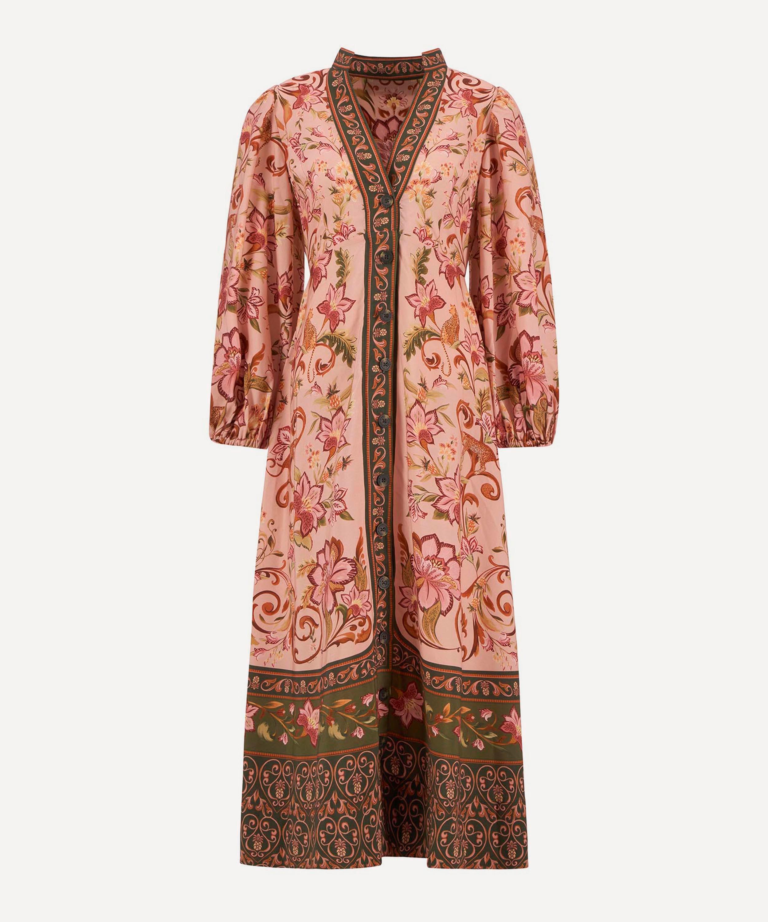 Barbour - Barbour x FARM Rio Alice Maxi Dress image number 0