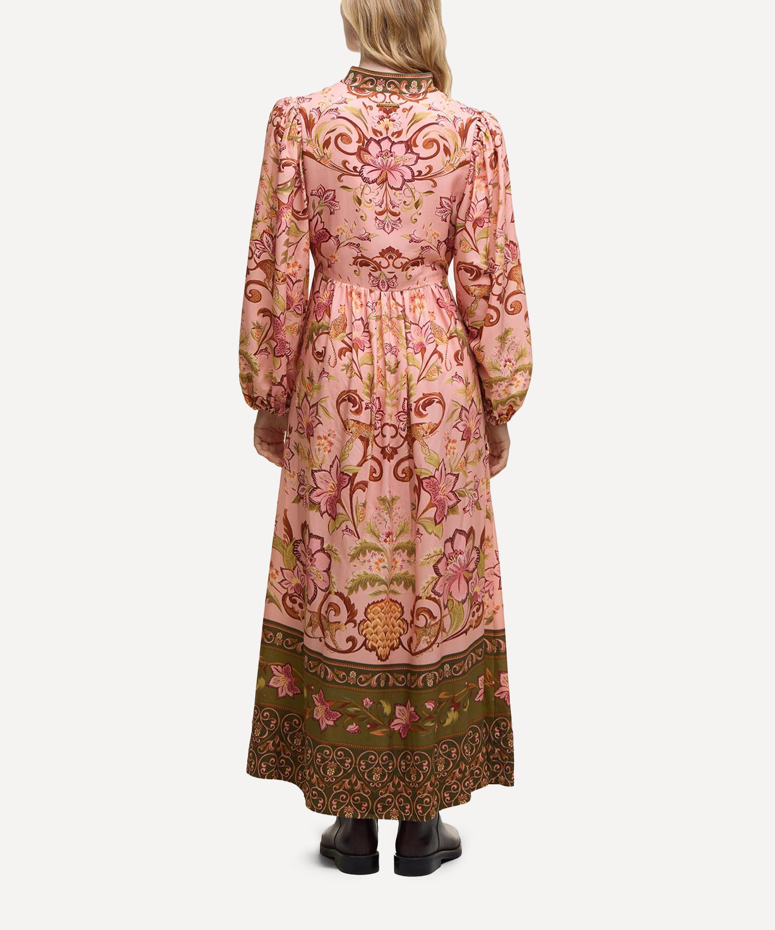 Barbour - Barbour x FARM Rio Alice Maxi Dress image number 2