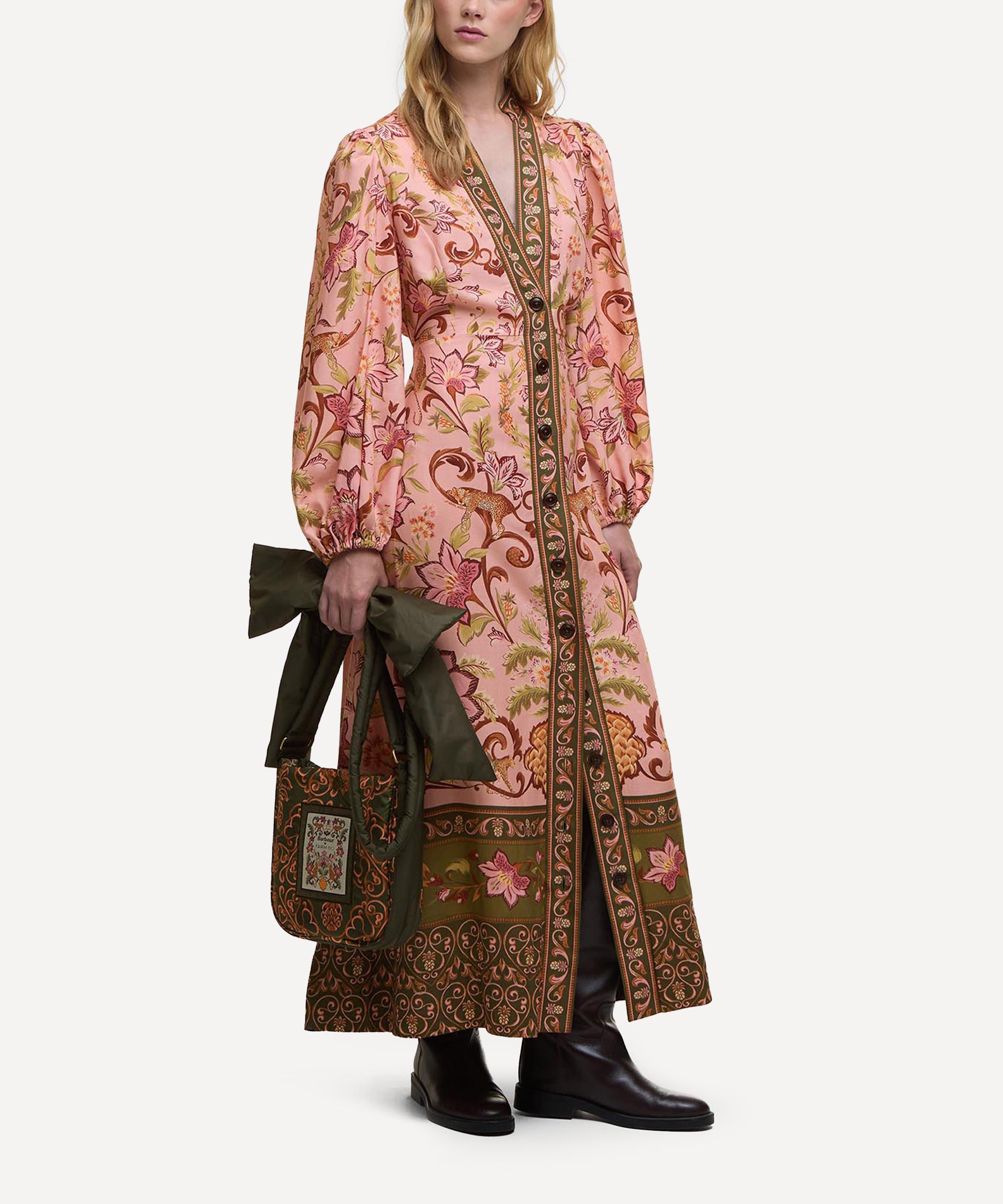 Barbour - Barbour x FARM Rio Alice Maxi Dress image number 3