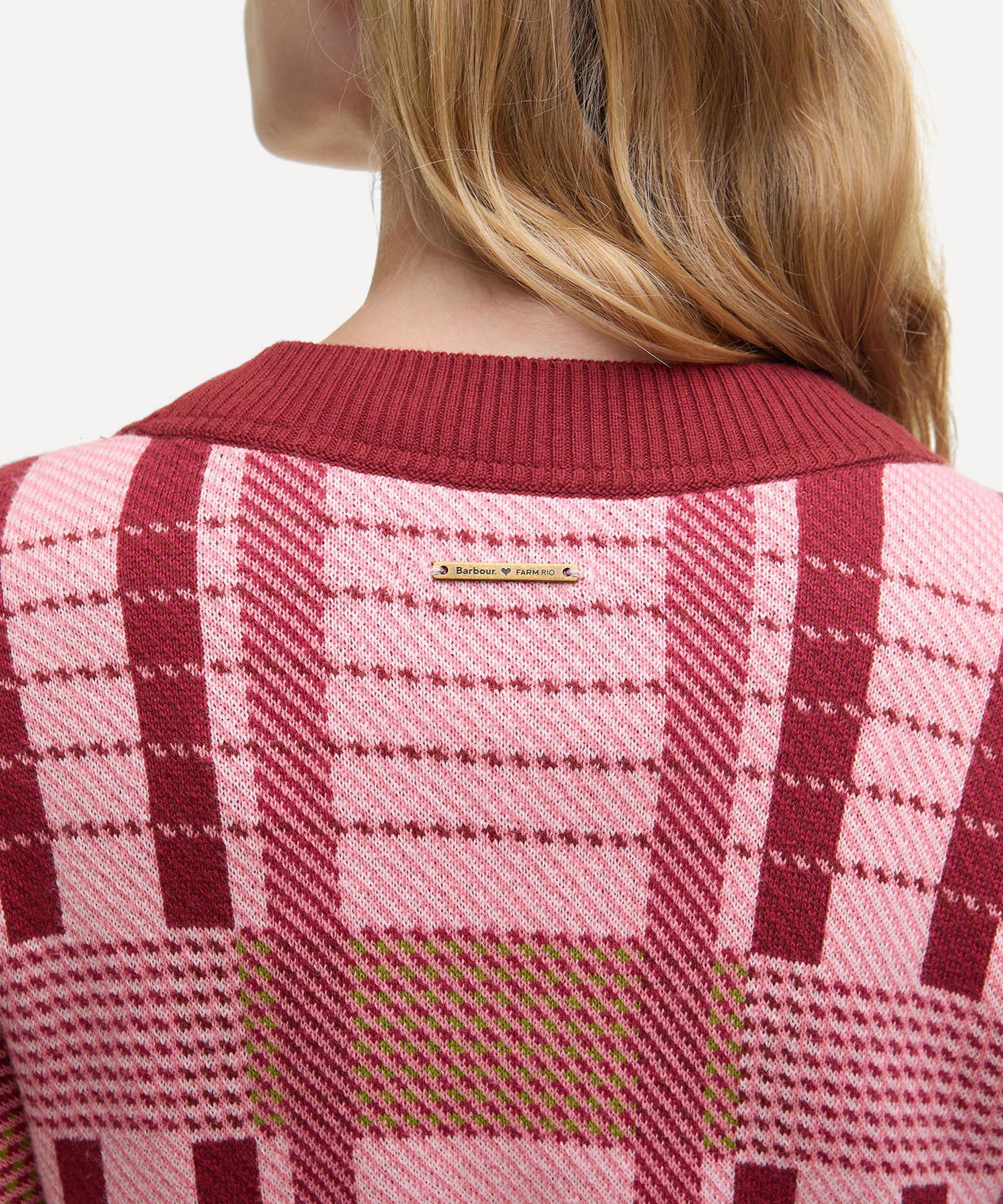 Barbour - Barbour x FARM Rio Luisa Embroidered Cardigan  image number 5