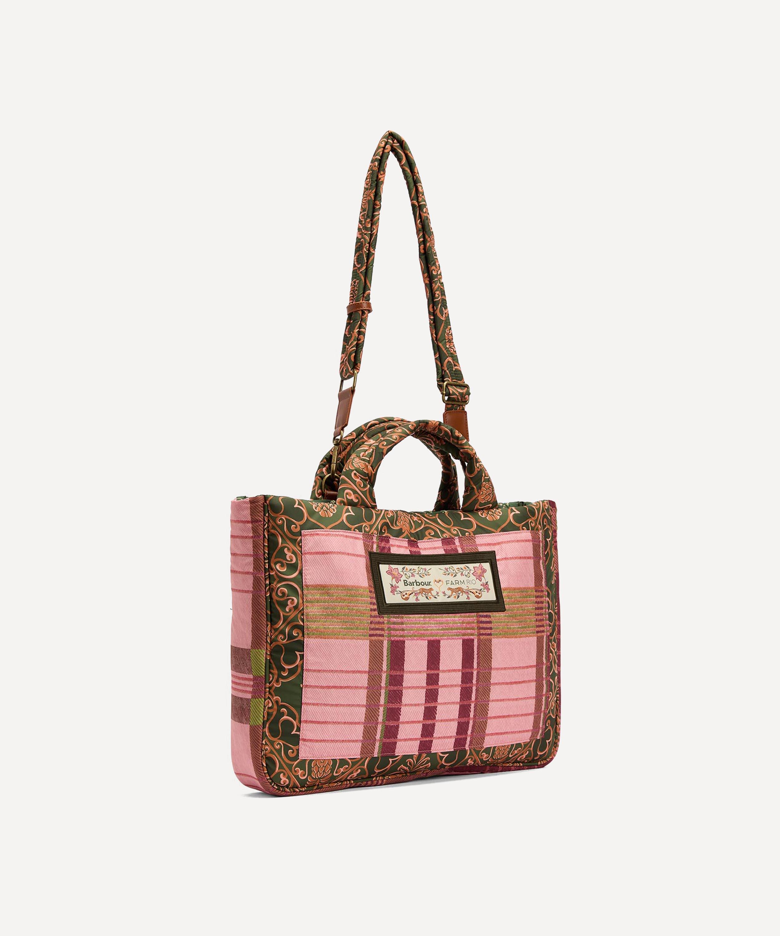 Barbour - Barbour x FARM Rio Maria Clara Tote Bag image number 3