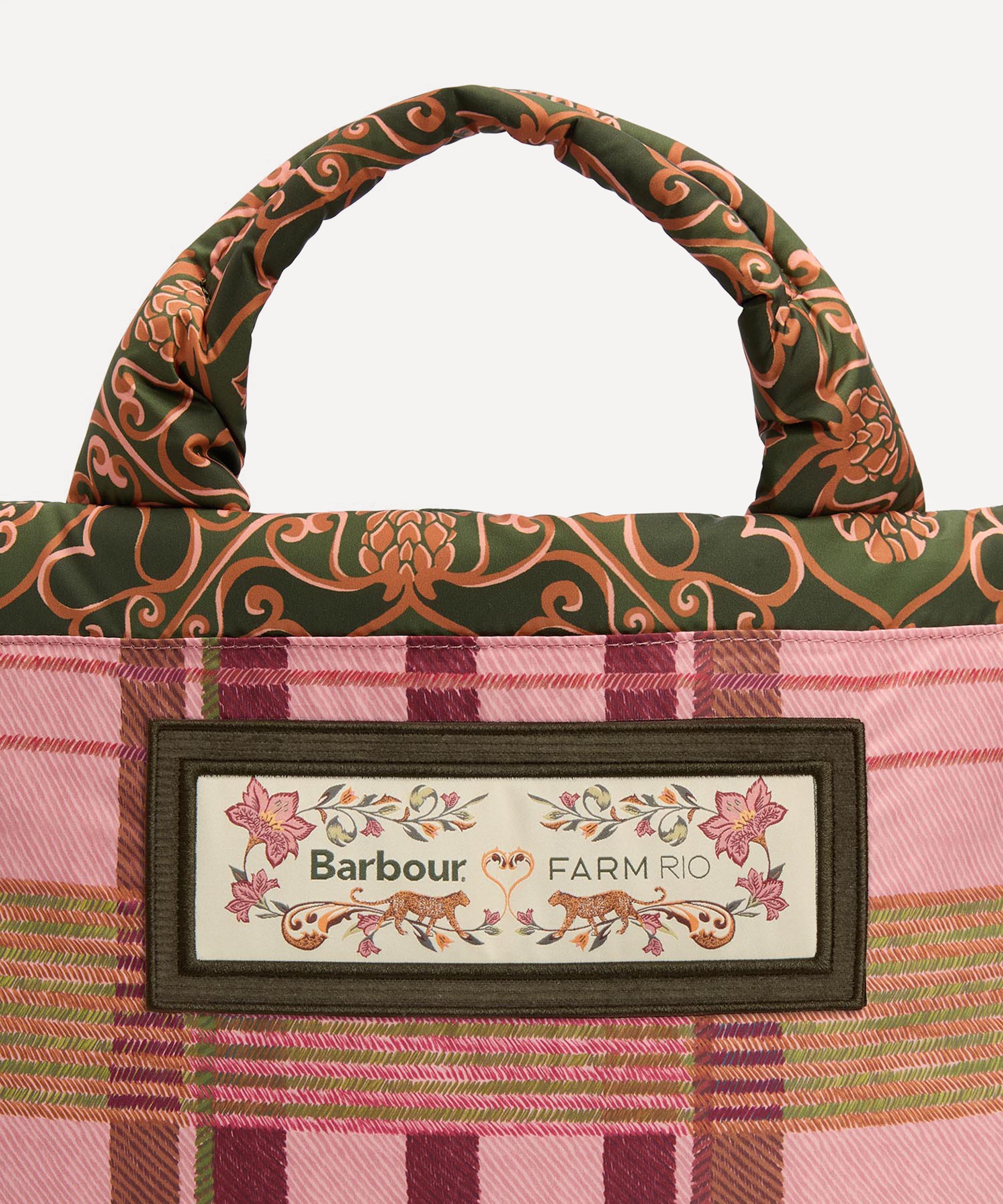 Barbour - Barbour x FARM Rio Maria Clara Tote Bag image number 4