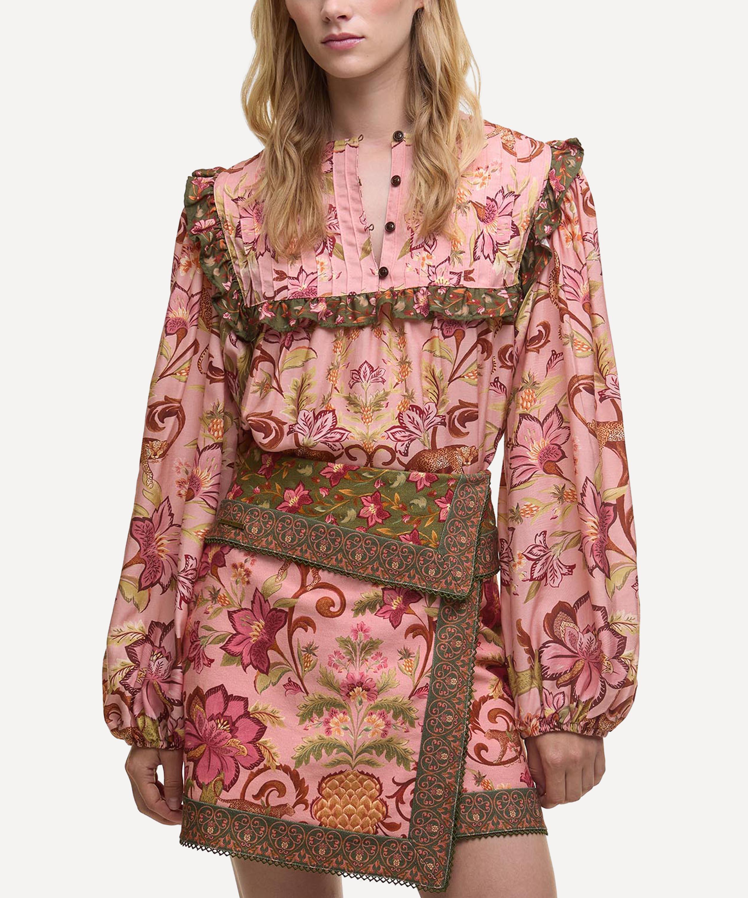 Barbour - Barbour x FARM Rio Cami Blouse image number 1