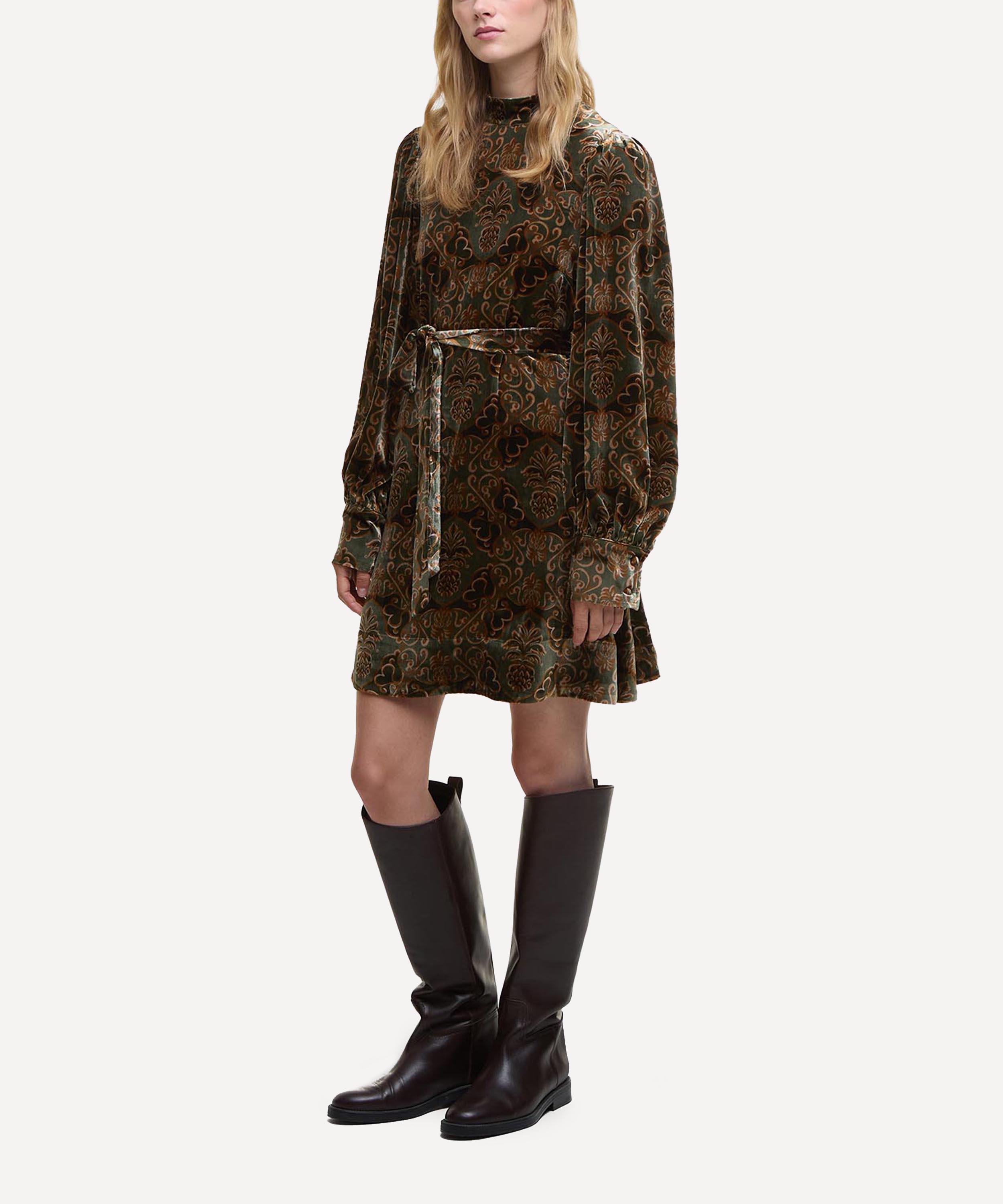 Barbour - Barbour x FARM Rio Ana Clara Mini Dress image number 4
