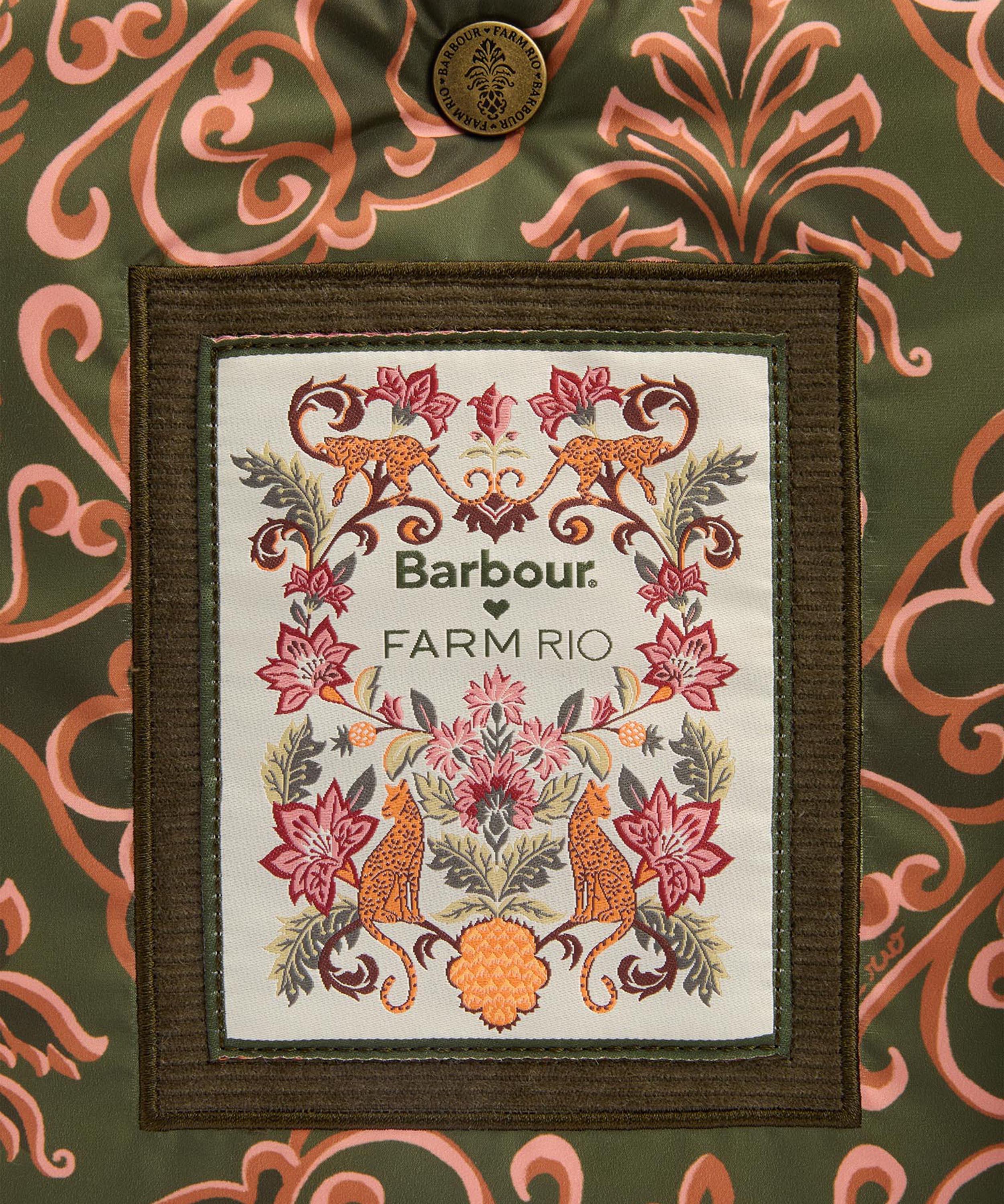 Barbour - Barbour x FARM Rio Maria Clara Bow Bag image number 5