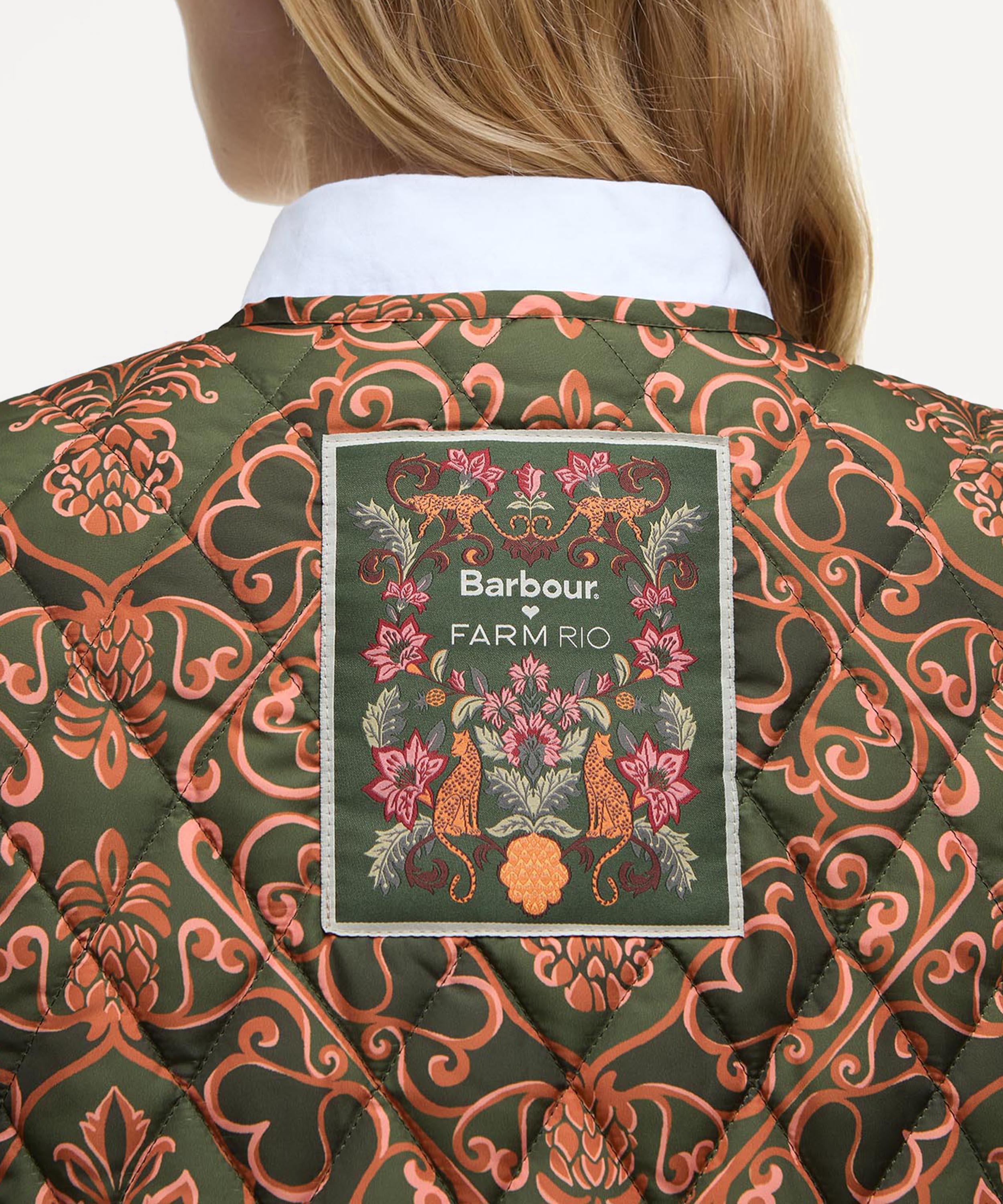 Barbour - Barbour x FARM Rio Fernanda Liner image number 3