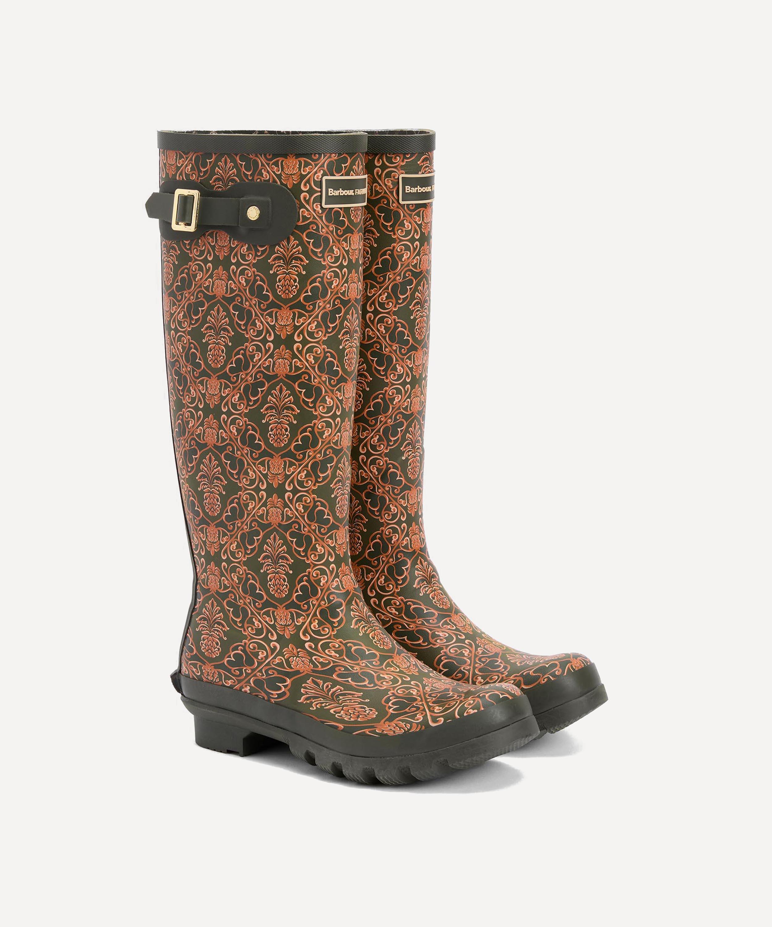 Barbour - Barbour x FARM Rio Cami Wellingtons image number 0
