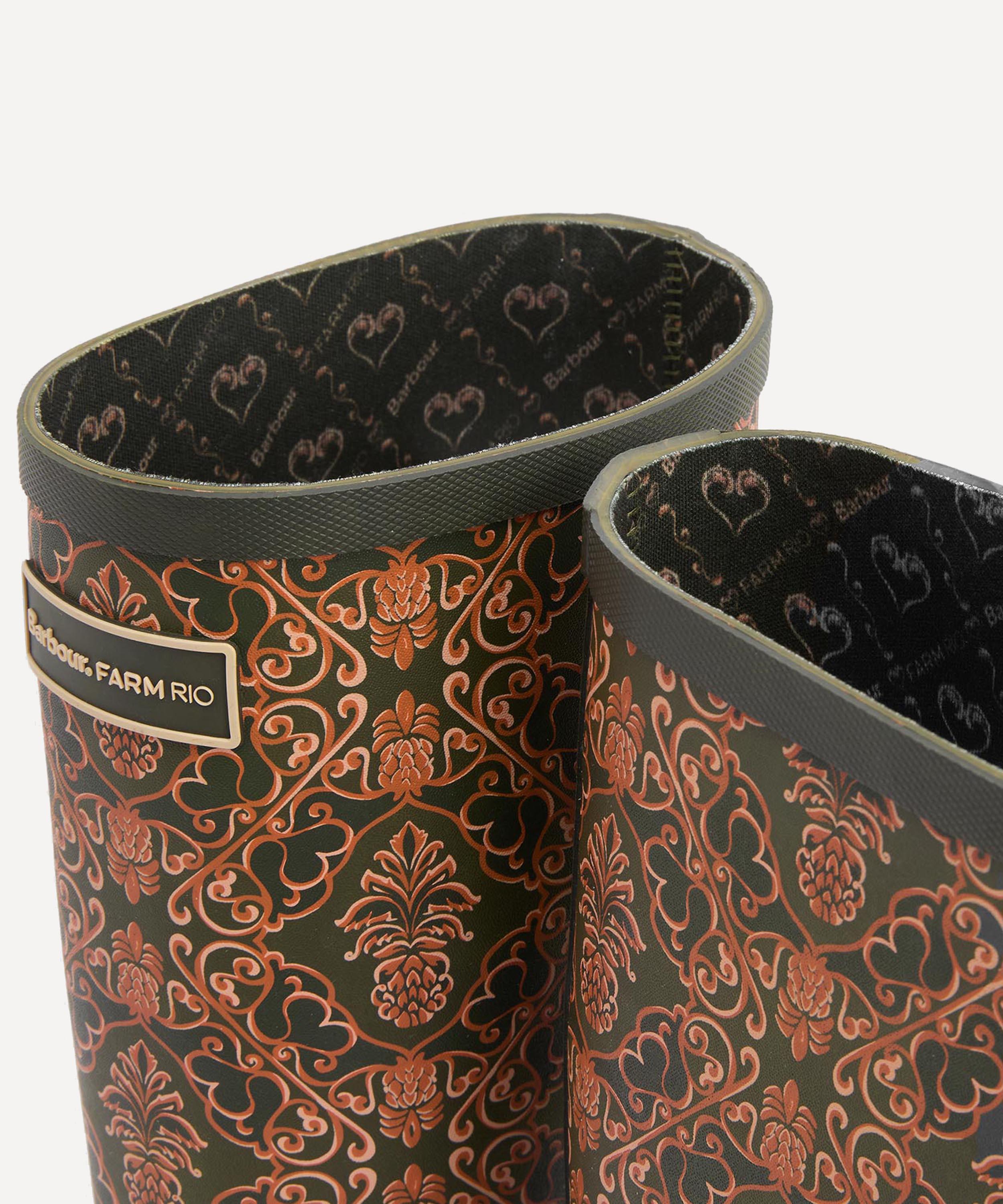 Barbour - Barbour x FARM Rio Cami Wellingtons image number 5