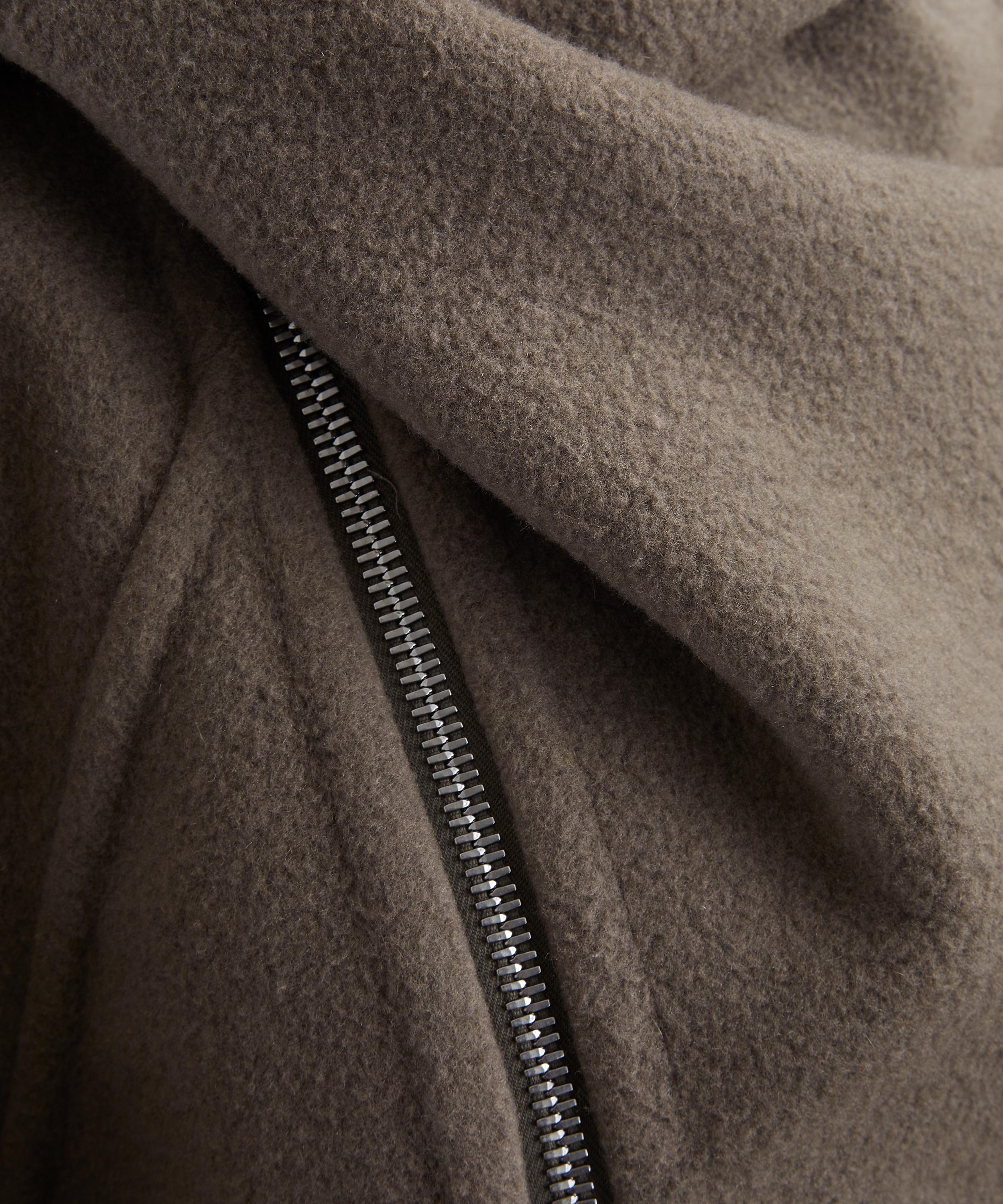 Rick Owens - Scarf Belted Cashmere Jacket image number 4