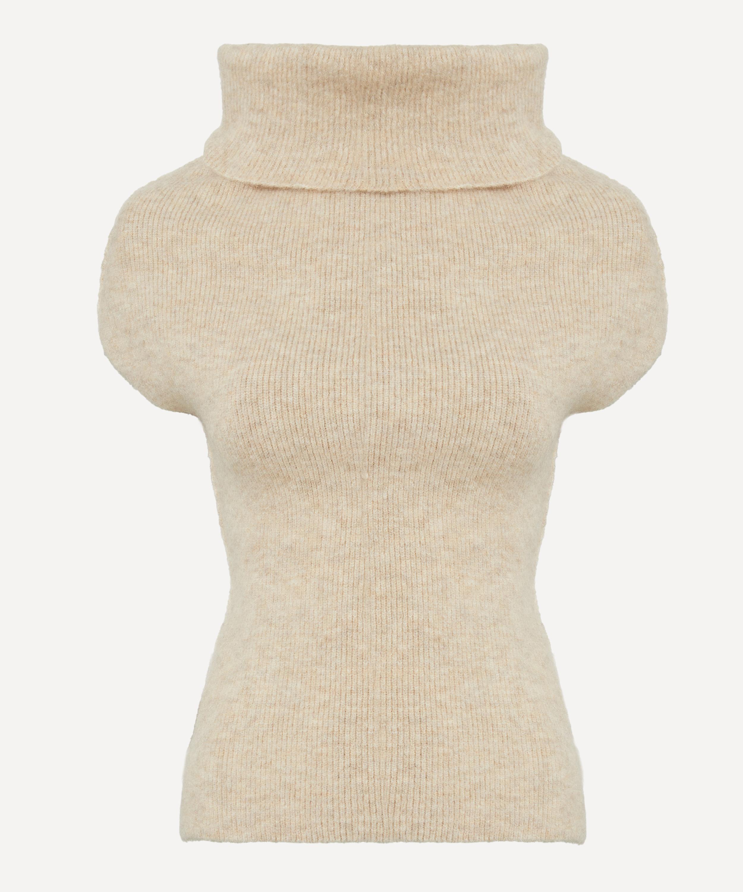 Rick Owens - Crater Alpaca-Knit Top image number 0
