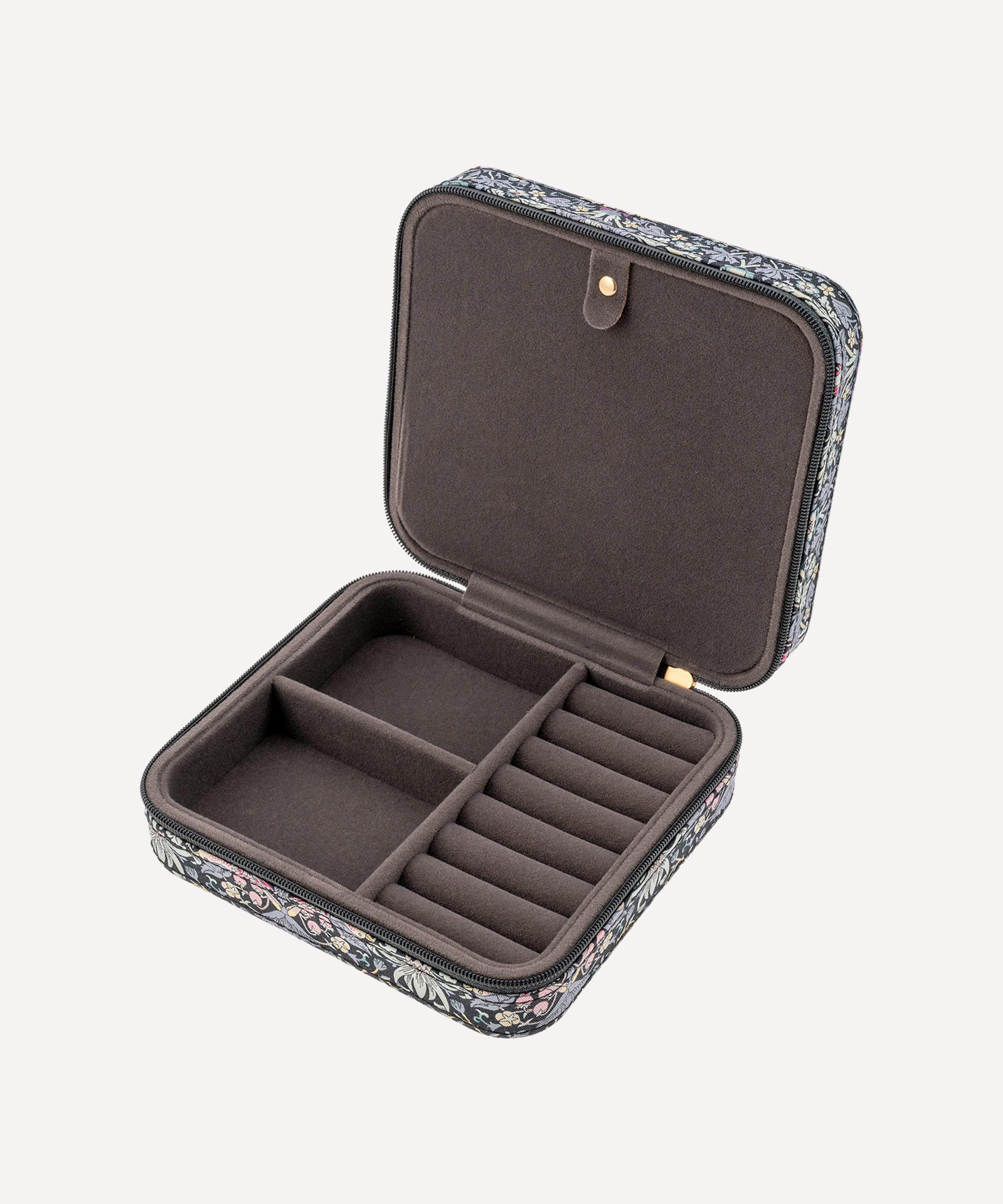 Bon Dep - Strawberry Thief Tana Lawn™ Cotton Octagon Jewellery Box image number 1