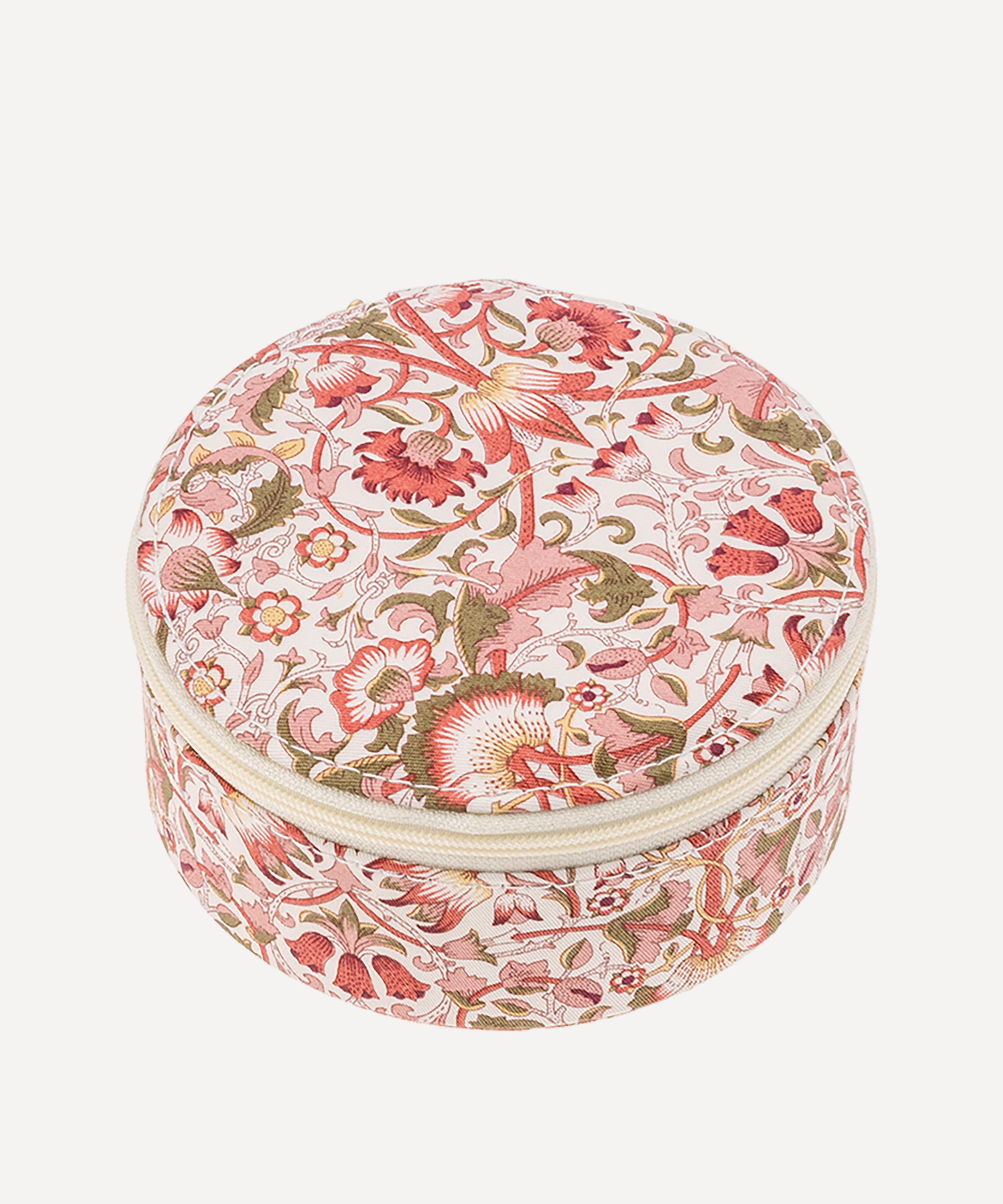 Bon Dep - Lodden Tana Lawn™ Cotton Round Jewellery Box