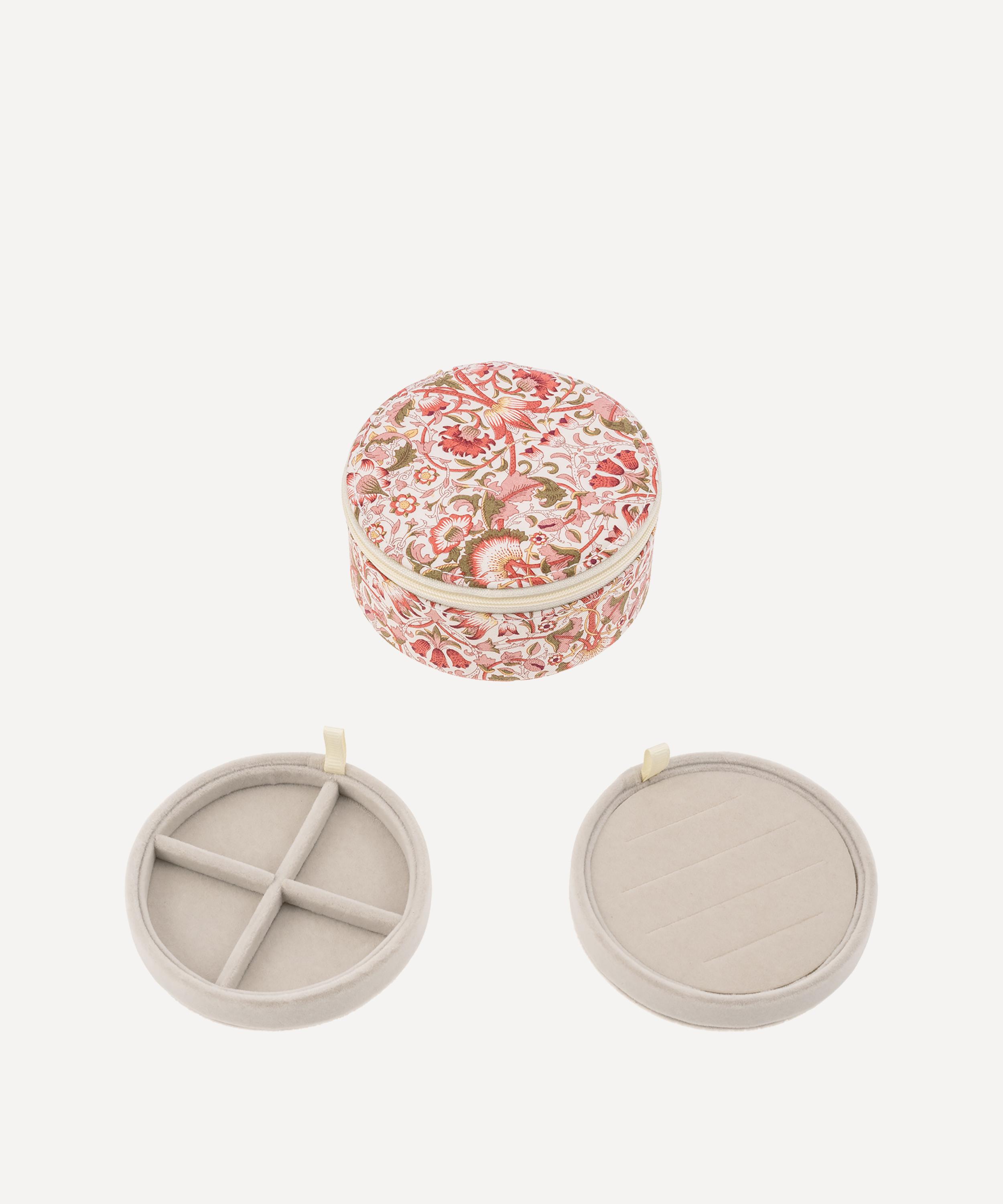 Bon Dep - Lodden Tana Lawn™ Cotton Round Jewellery Box image number 1