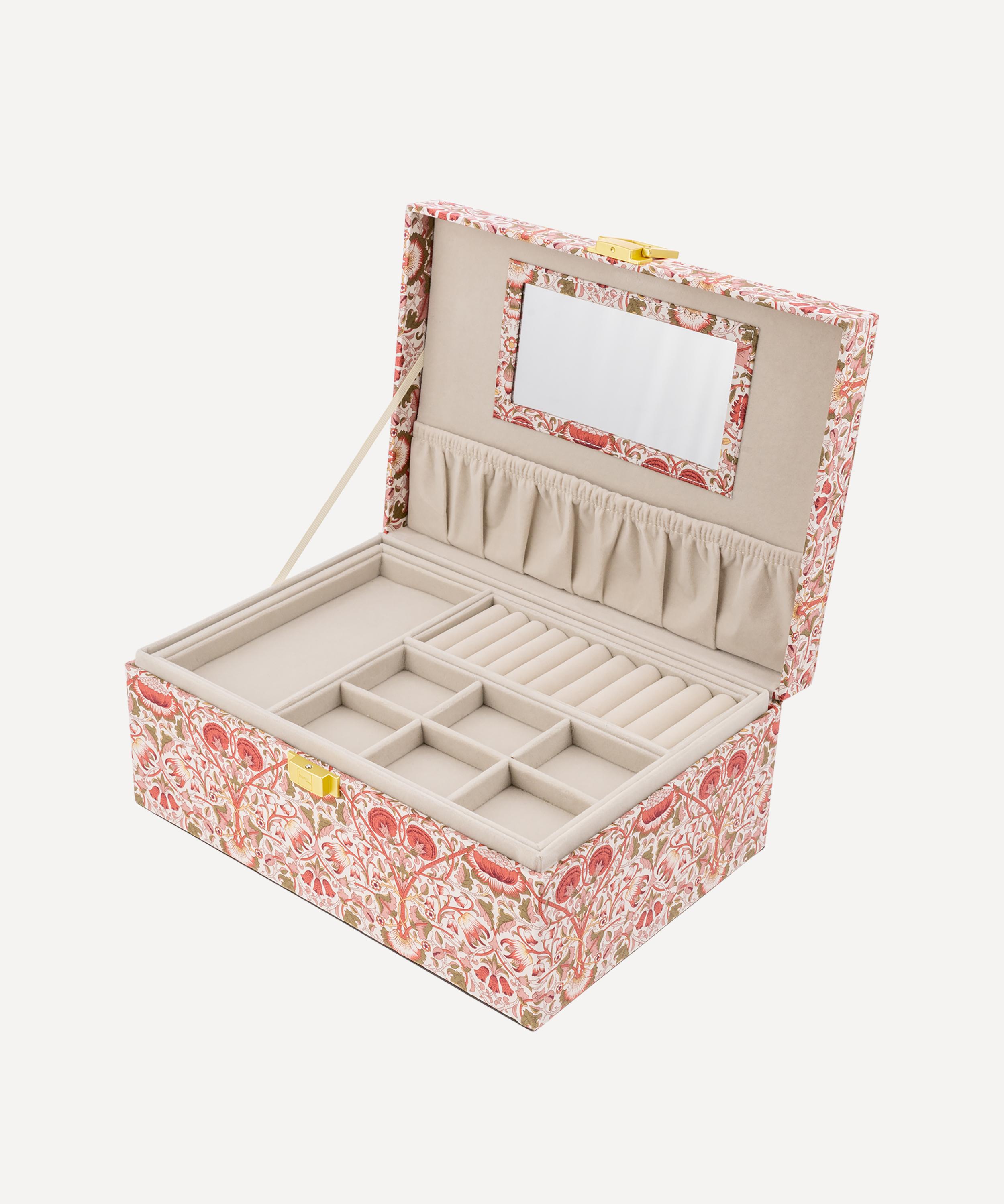 Bon Dep - Lodden Tana Lawn™ Cotton Square Jewellery Box image number 1