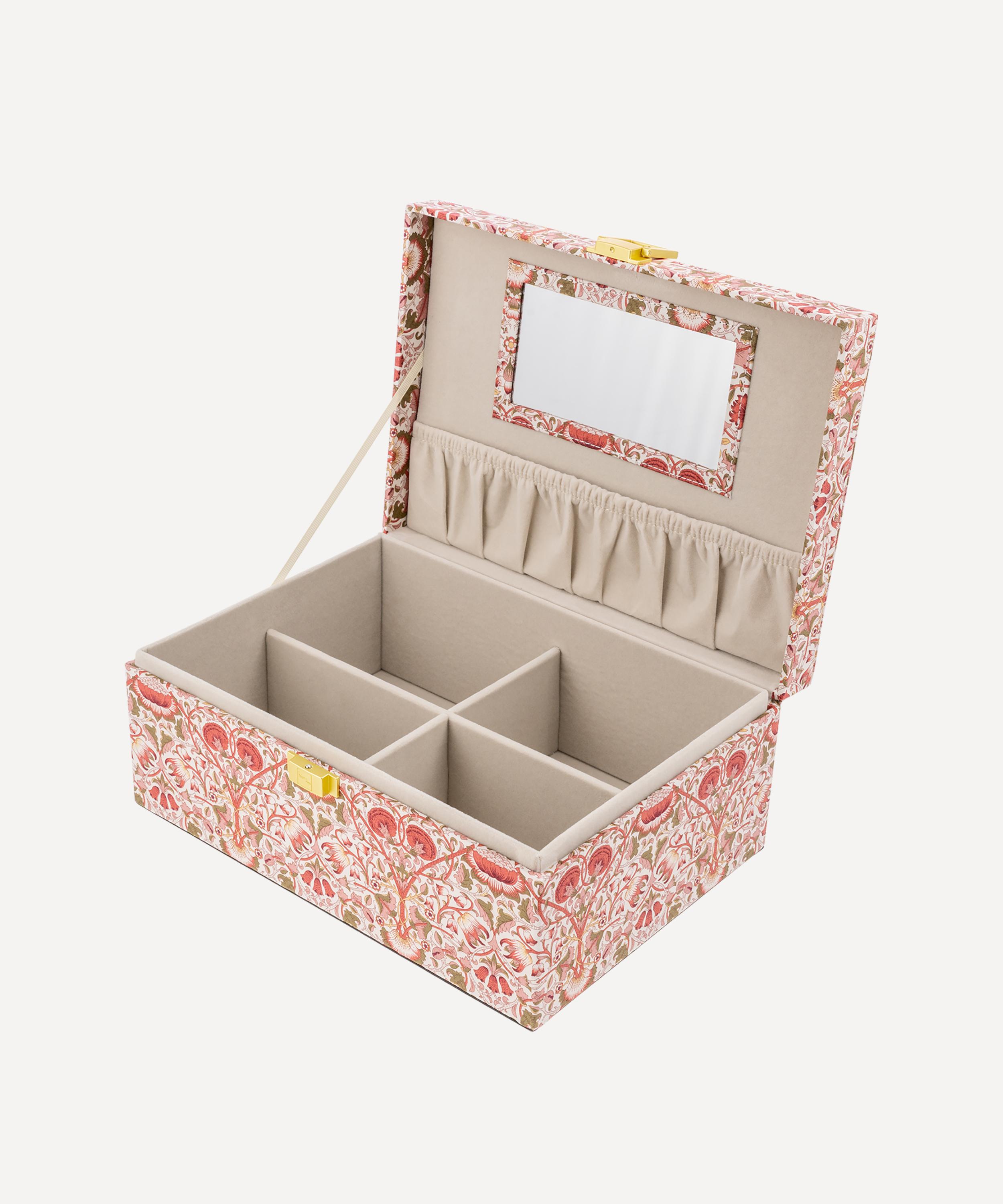 Bon Dep - Lodden Tana Lawn™ Cotton Square Jewellery Box image number 2