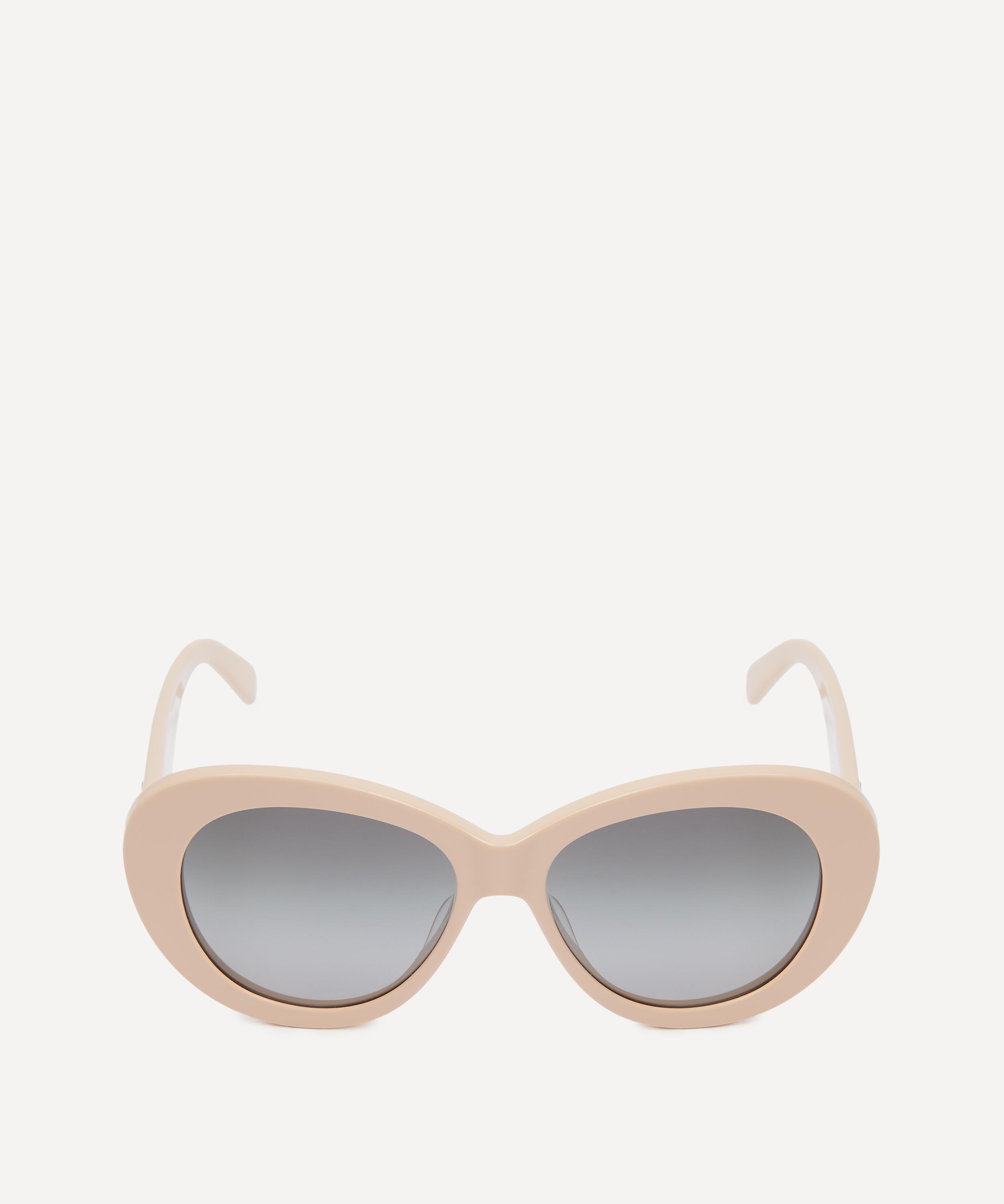 Celine - Triomphe Rose Acetate Butterfly Sunglasses image number 0
