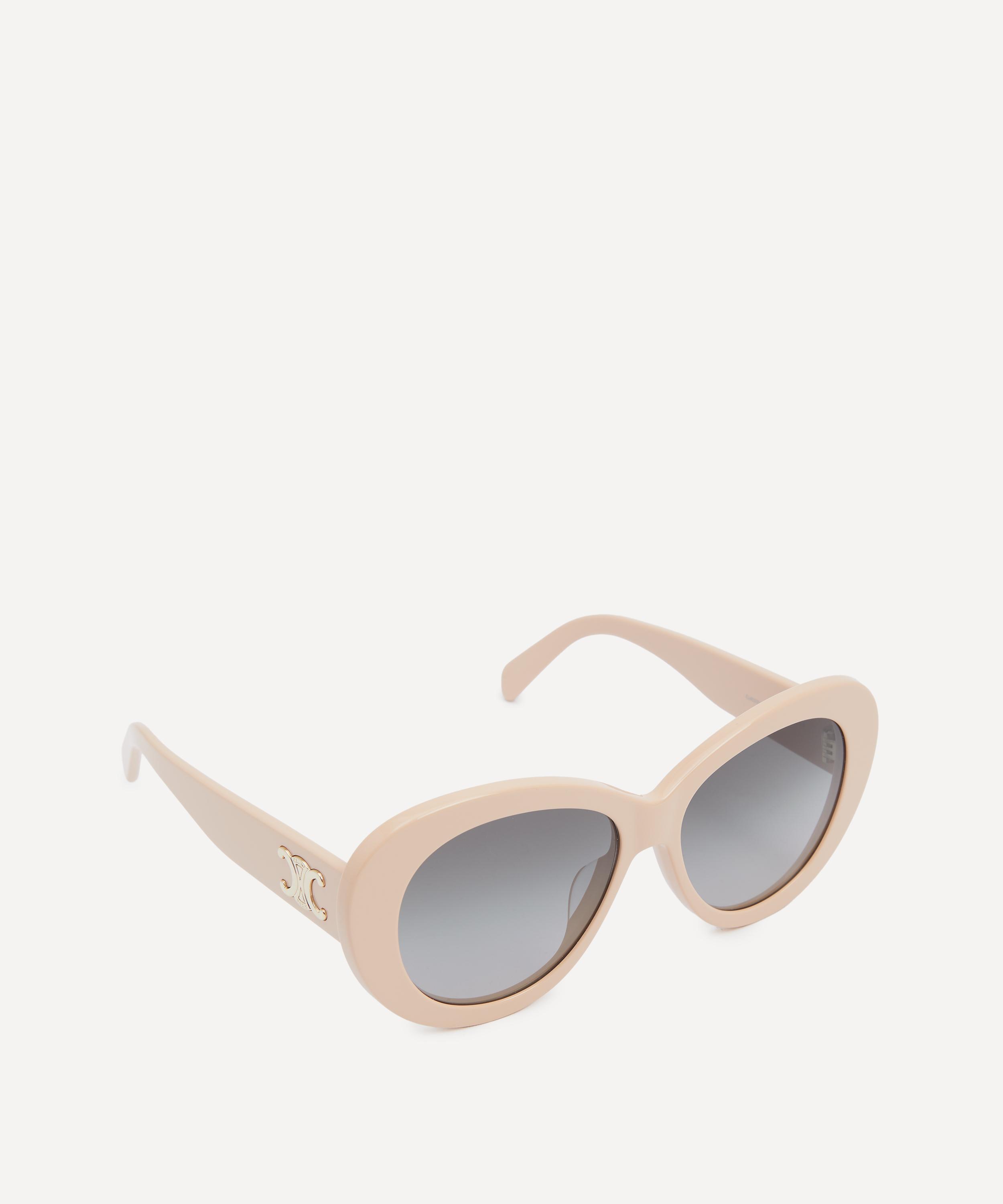 Celine - Triomphe Rose Acetate Butterfly Sunglasses image number 1