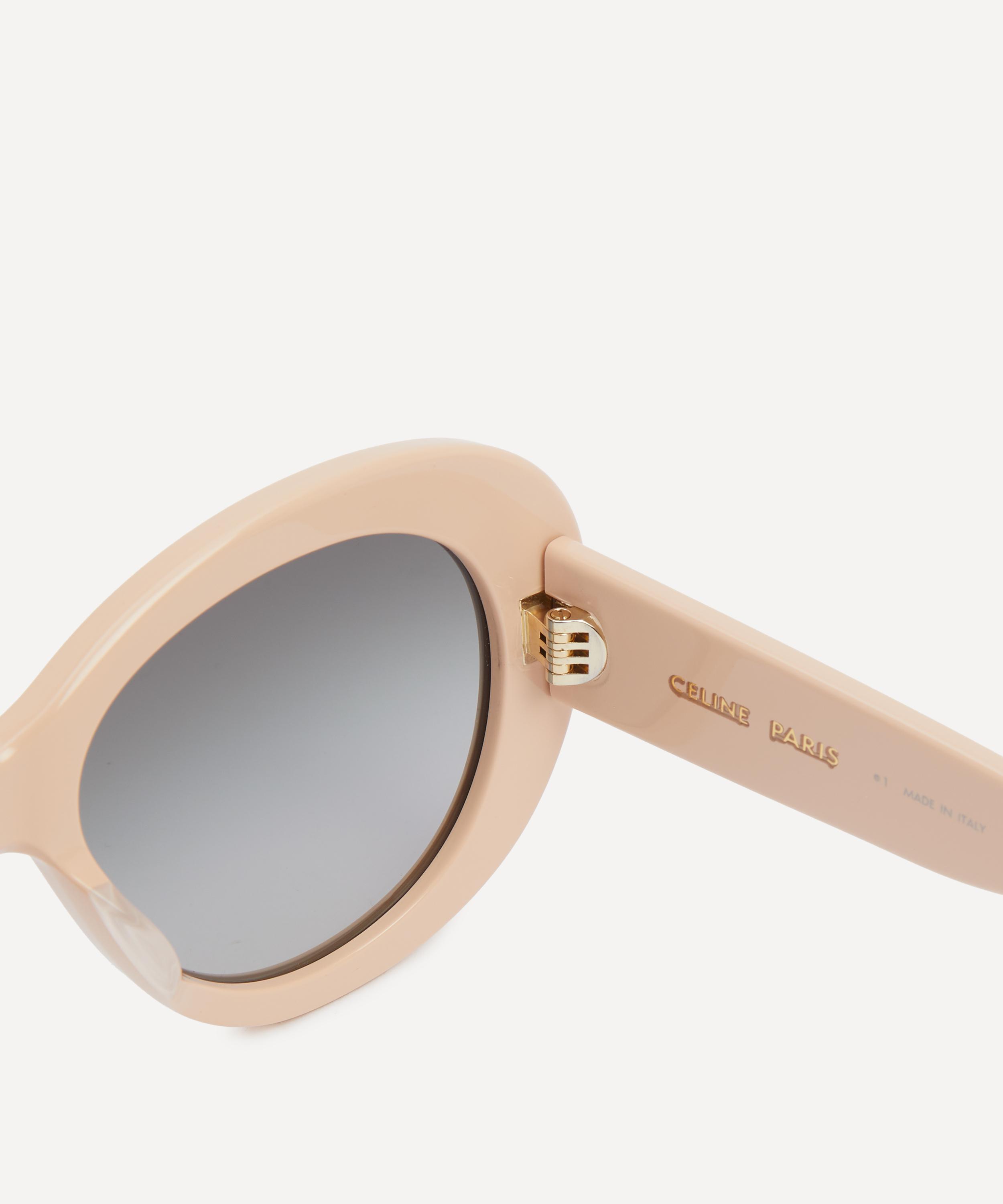 Celine - Triomphe Rose Acetate Butterfly Sunglasses image number 2