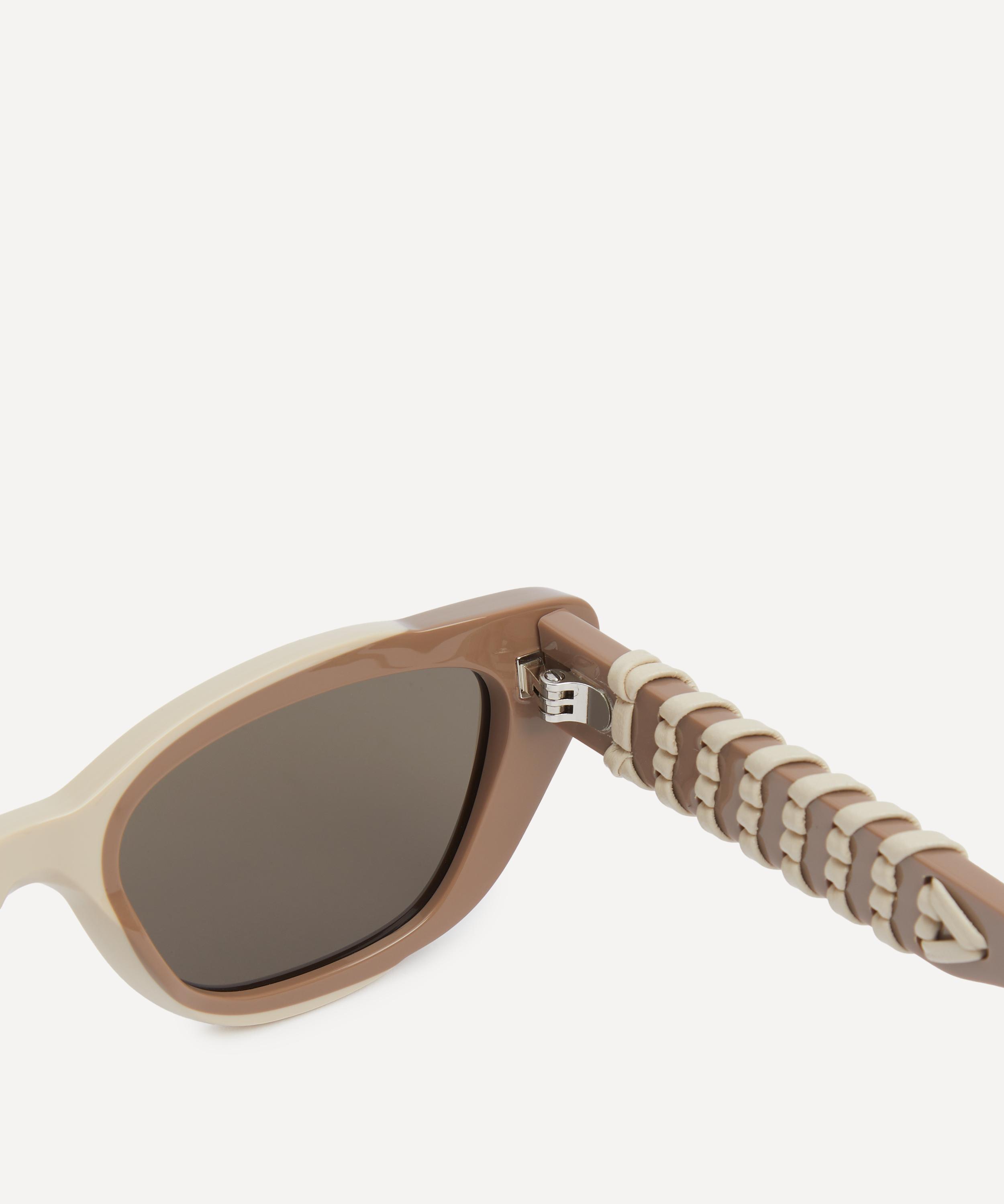 Fendi - Two-Tone Cat-Eye Acetate Sunglasses image number 2