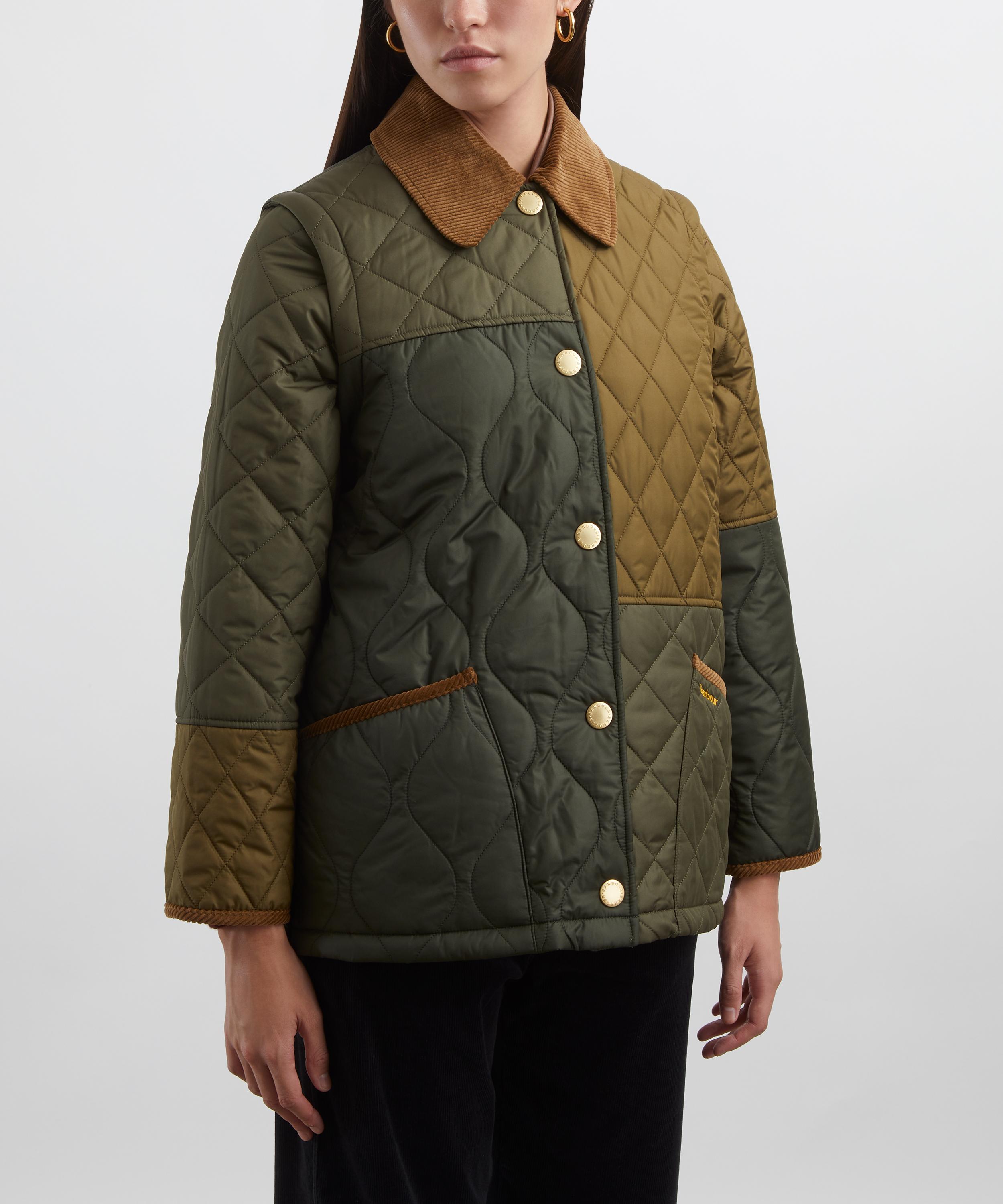 Barbour - Lorrie Patchwork Quilted Jacket image number 2