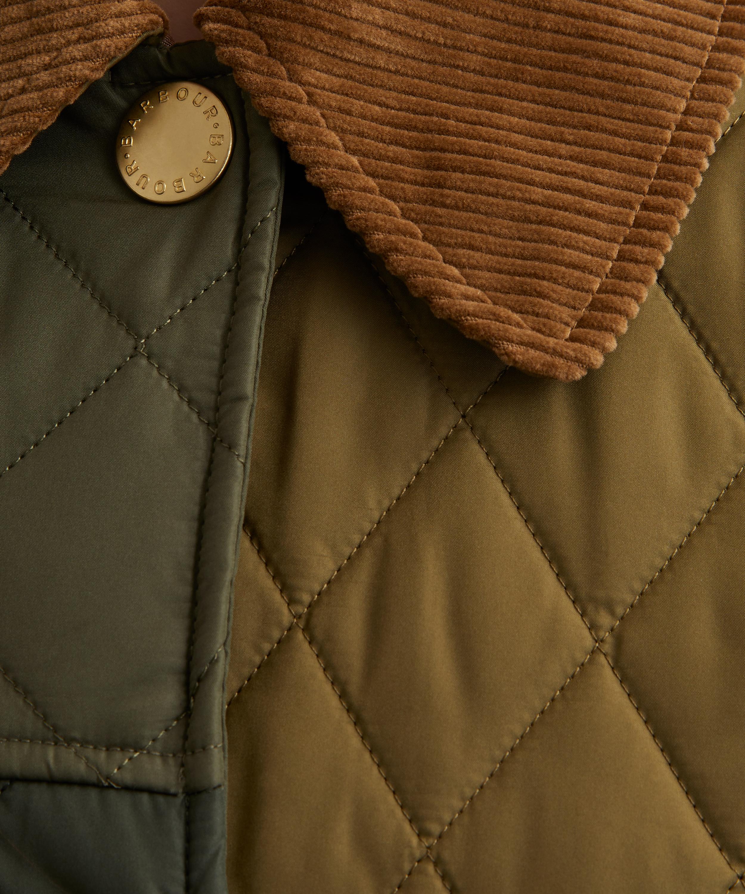 Barbour - Lorrie Patchwork Quilted Jacket image number 4