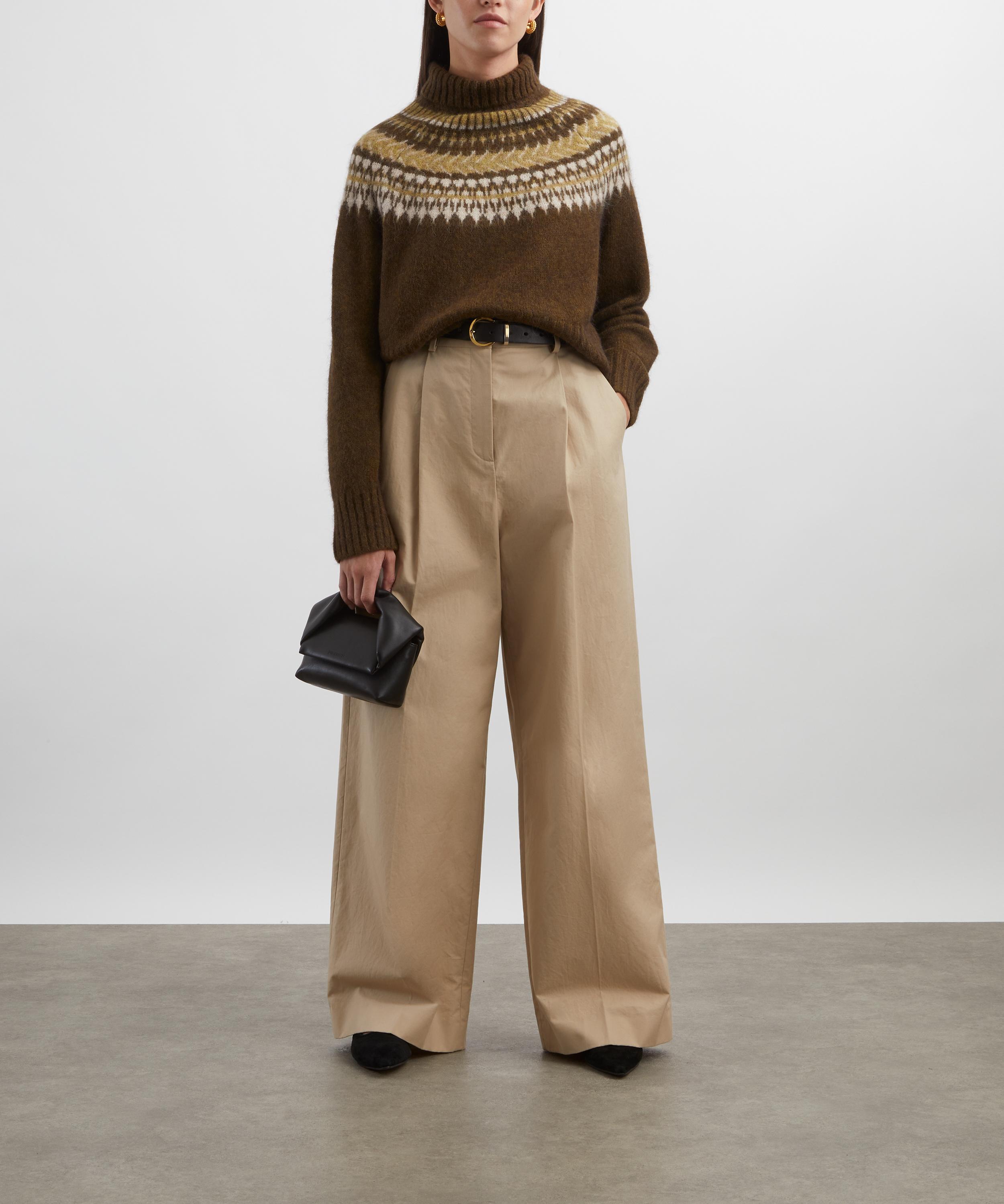 Barbour - Lorrie Fair Isle Roll-Neck Jumper image number 1