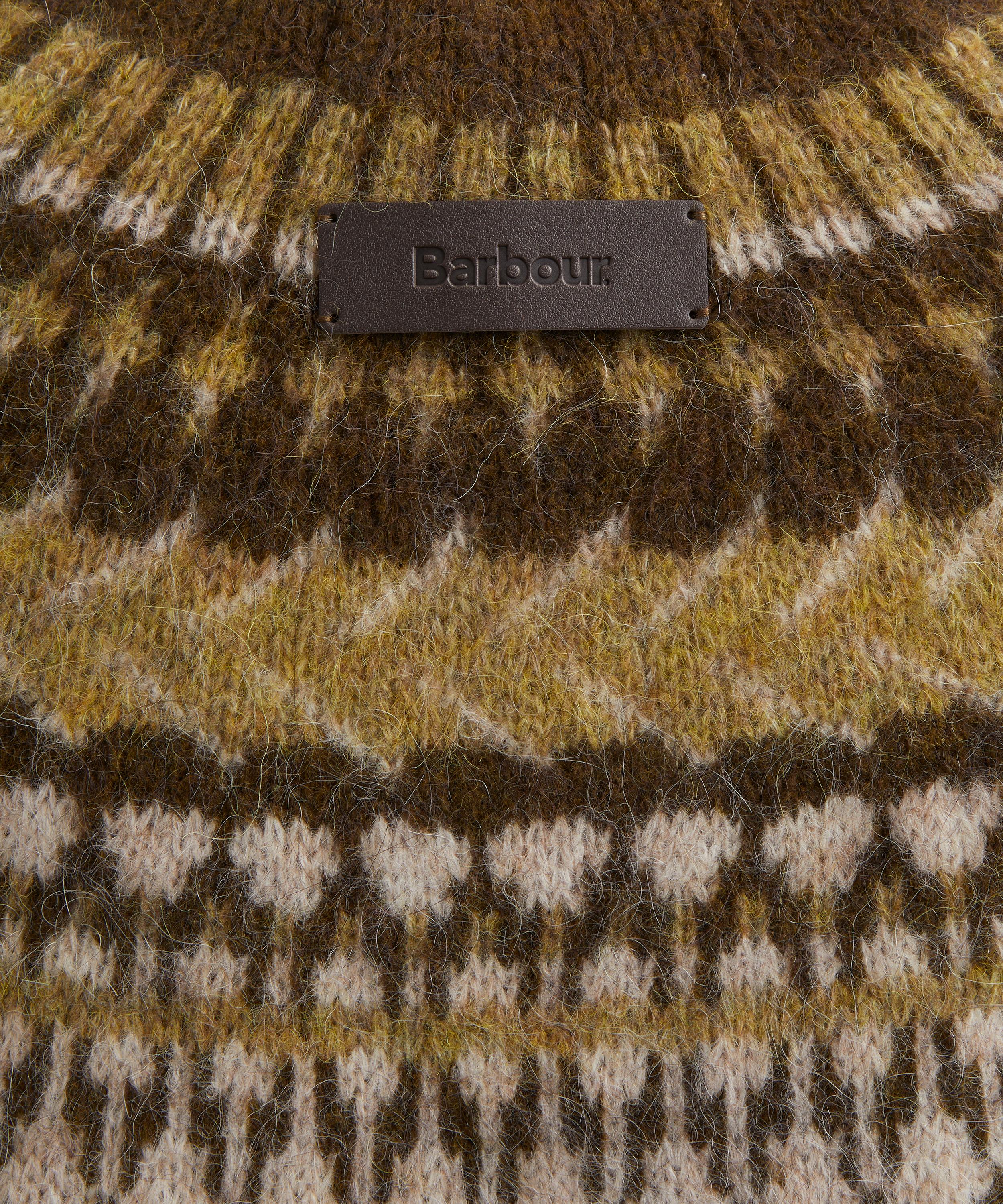 Barbour - Lorrie Fair Isle Roll-Neck Jumper image number 4