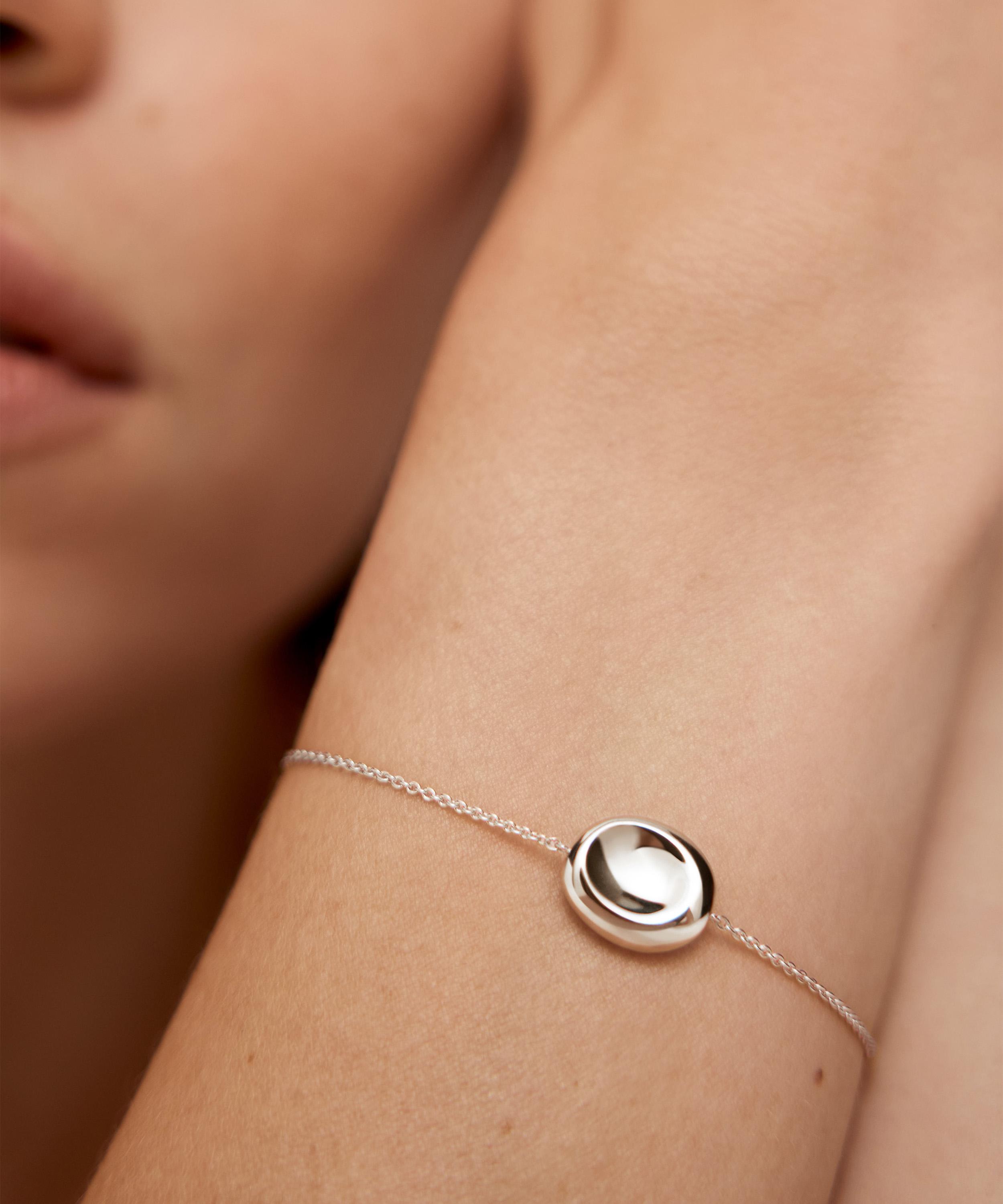 Monica Vinader - Sterling Silver Aria Chain Bracelet image number 1