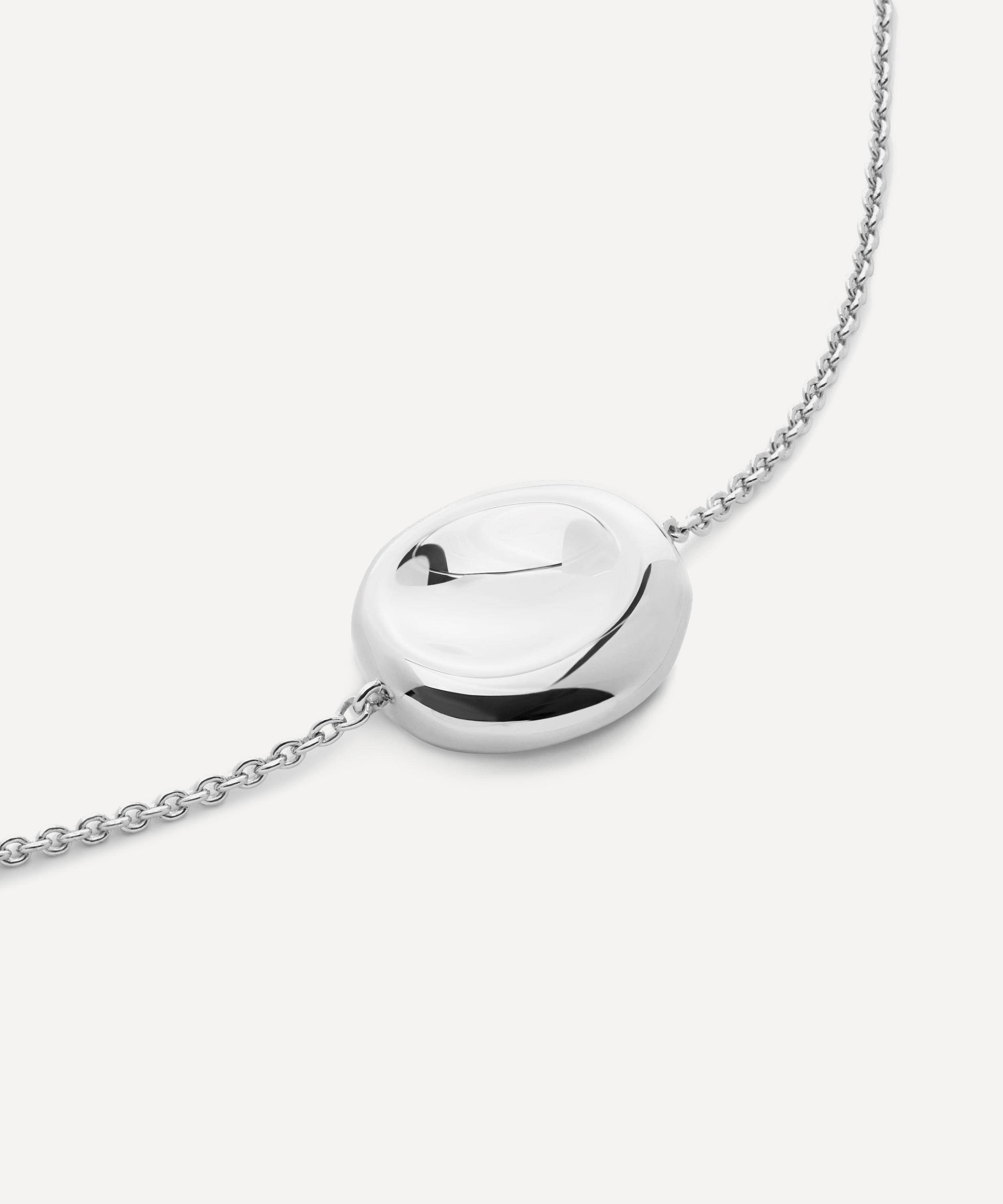 Monica Vinader - Sterling Silver Aria Chain Bracelet image number 2