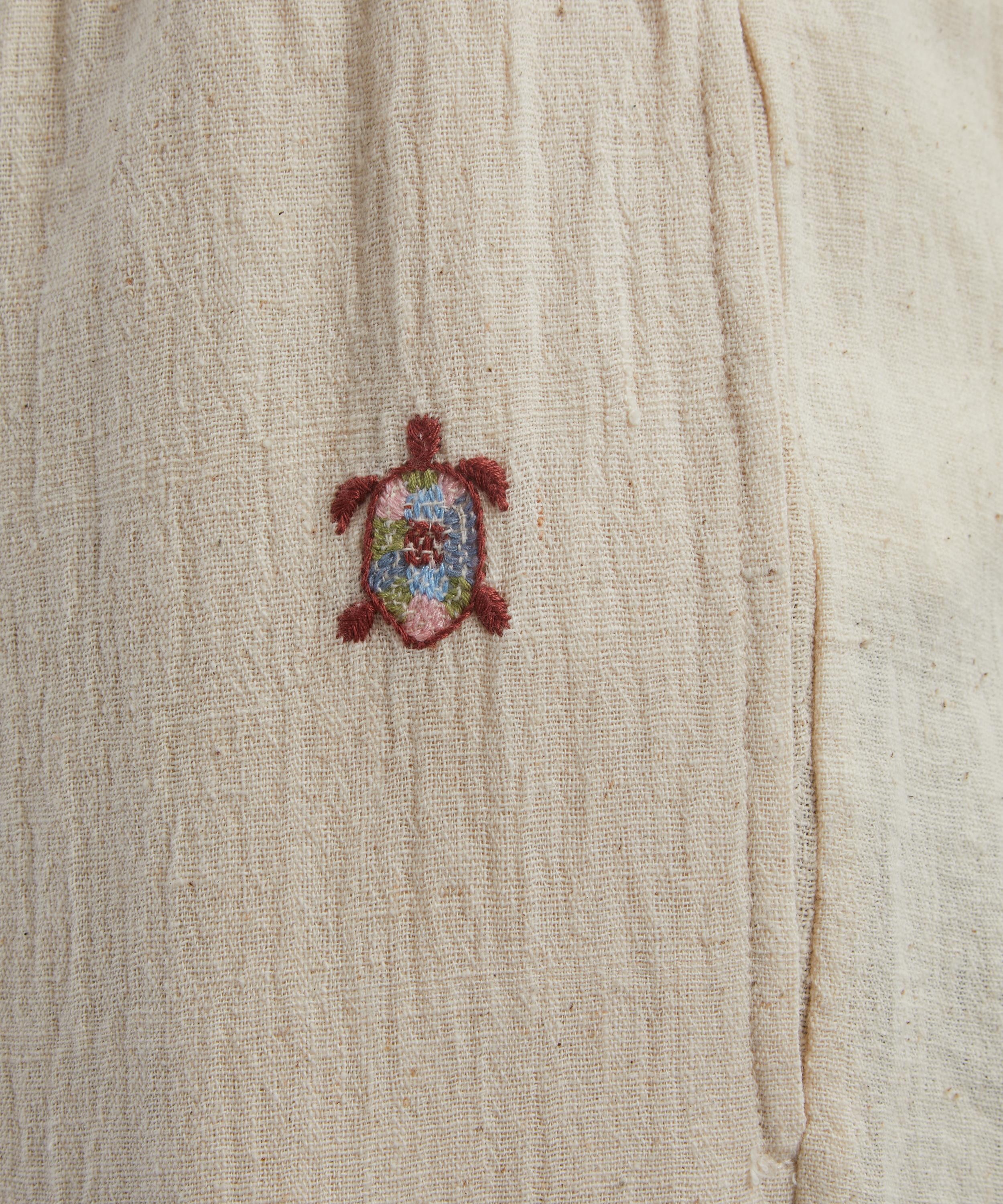 SMR Days - Cream Cotton Malibu Trousers image number 4