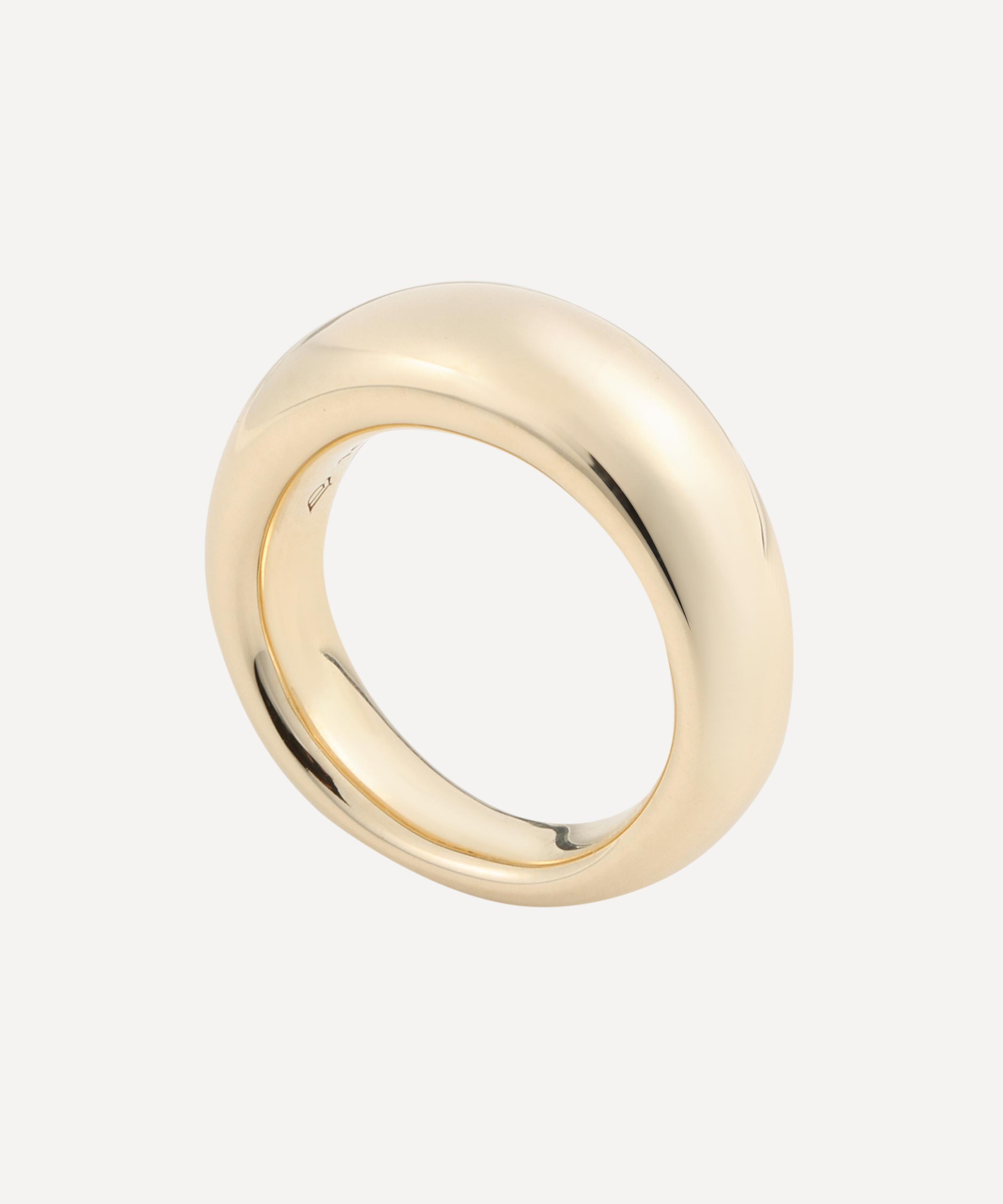 Lucy Delius - 14ct Gold Bombé Ring image number 0