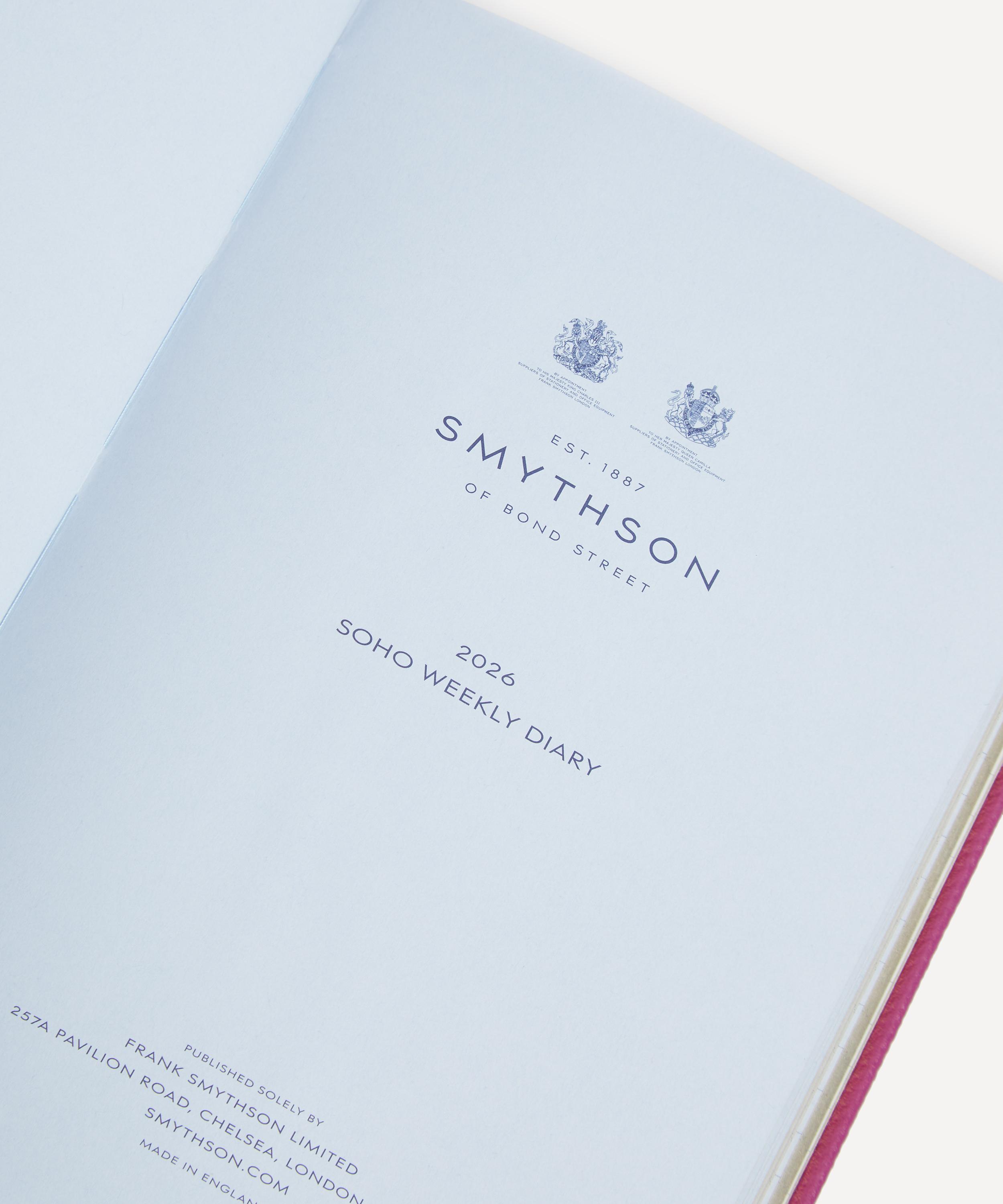 Smythson - 2026 Soho Weekly Diary image number 3