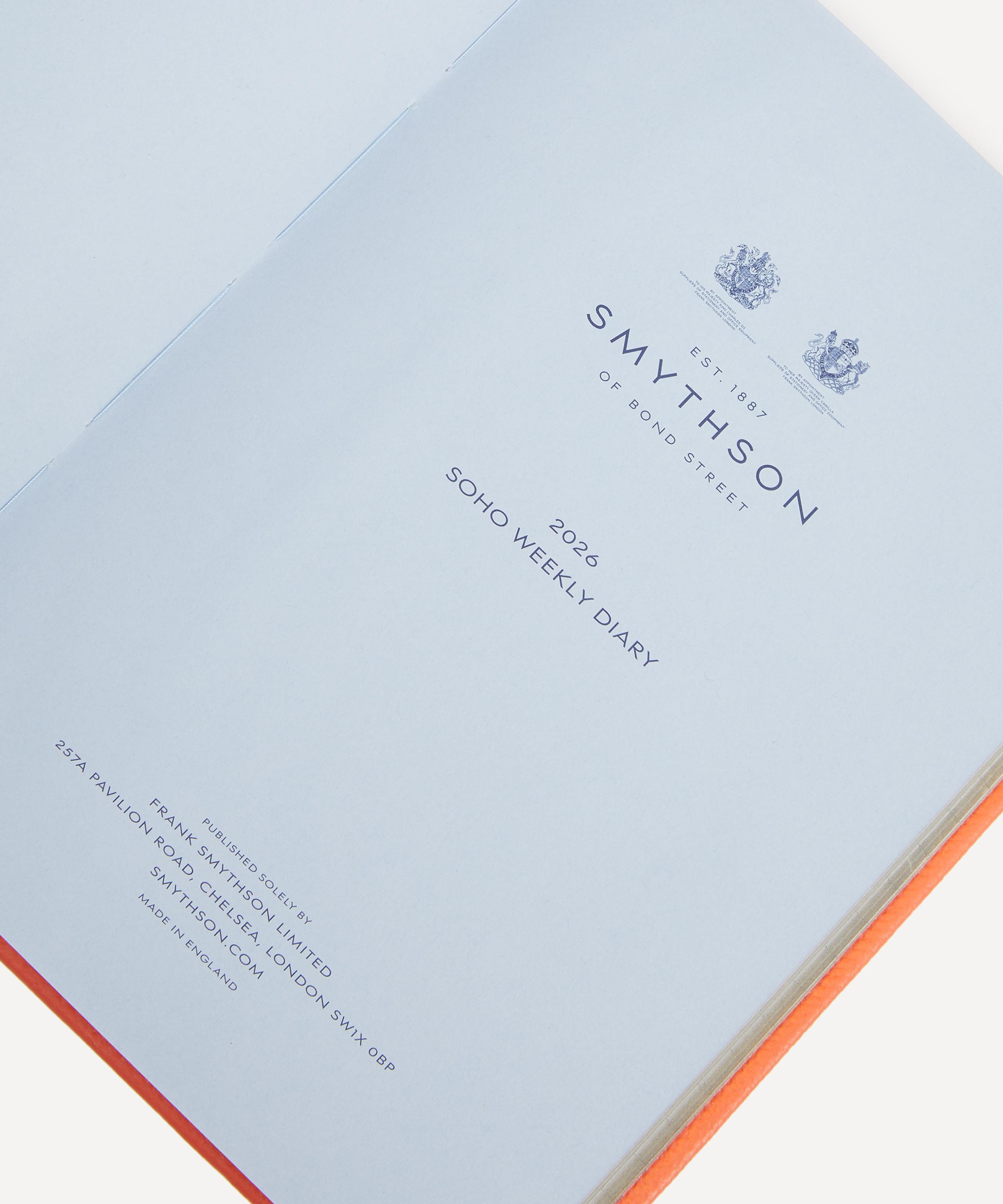 Smythson - 2026 Soho Weekly Diary image number 2