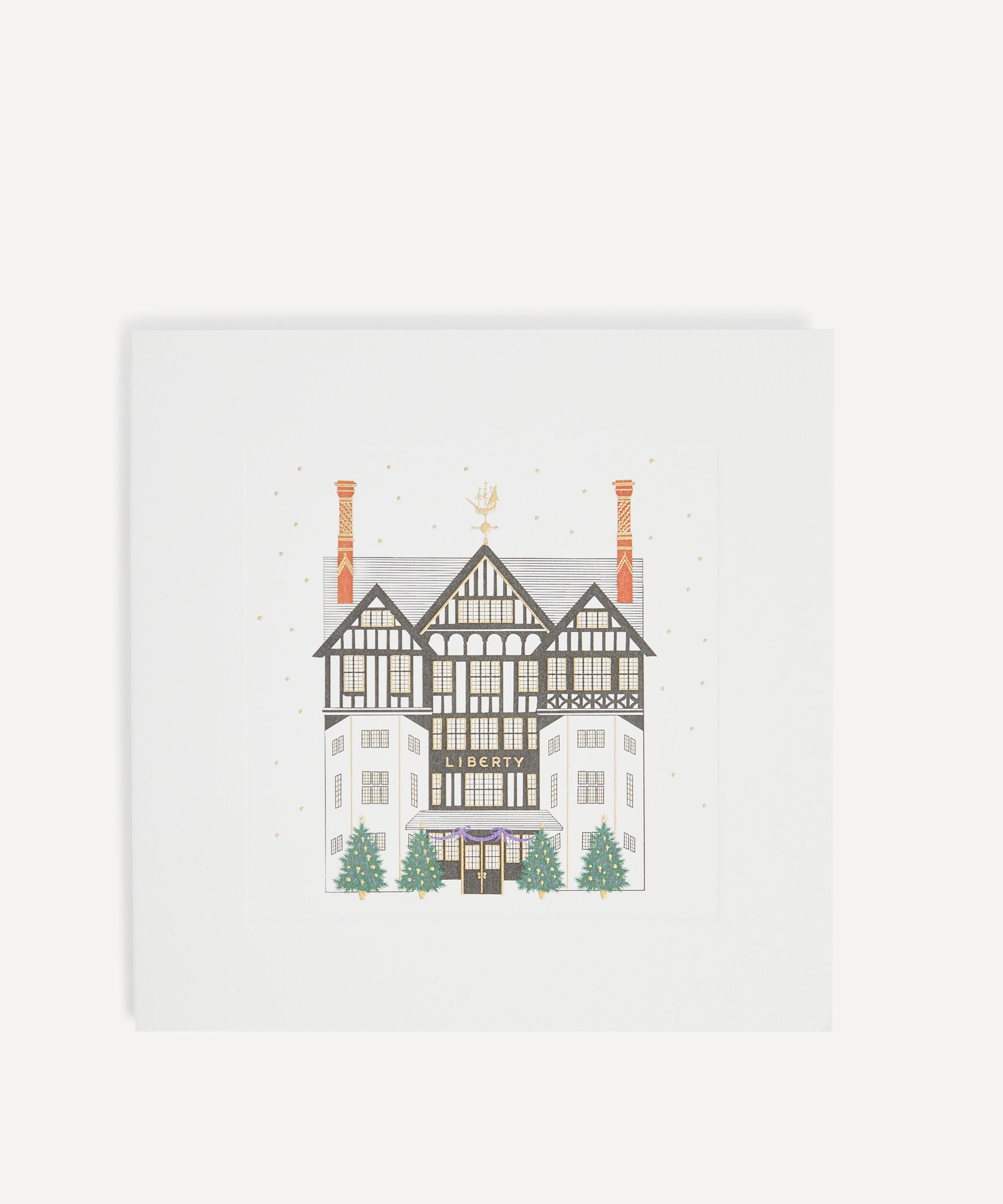Smythson - Liberty Shop Front Christmas Cards Set of 10