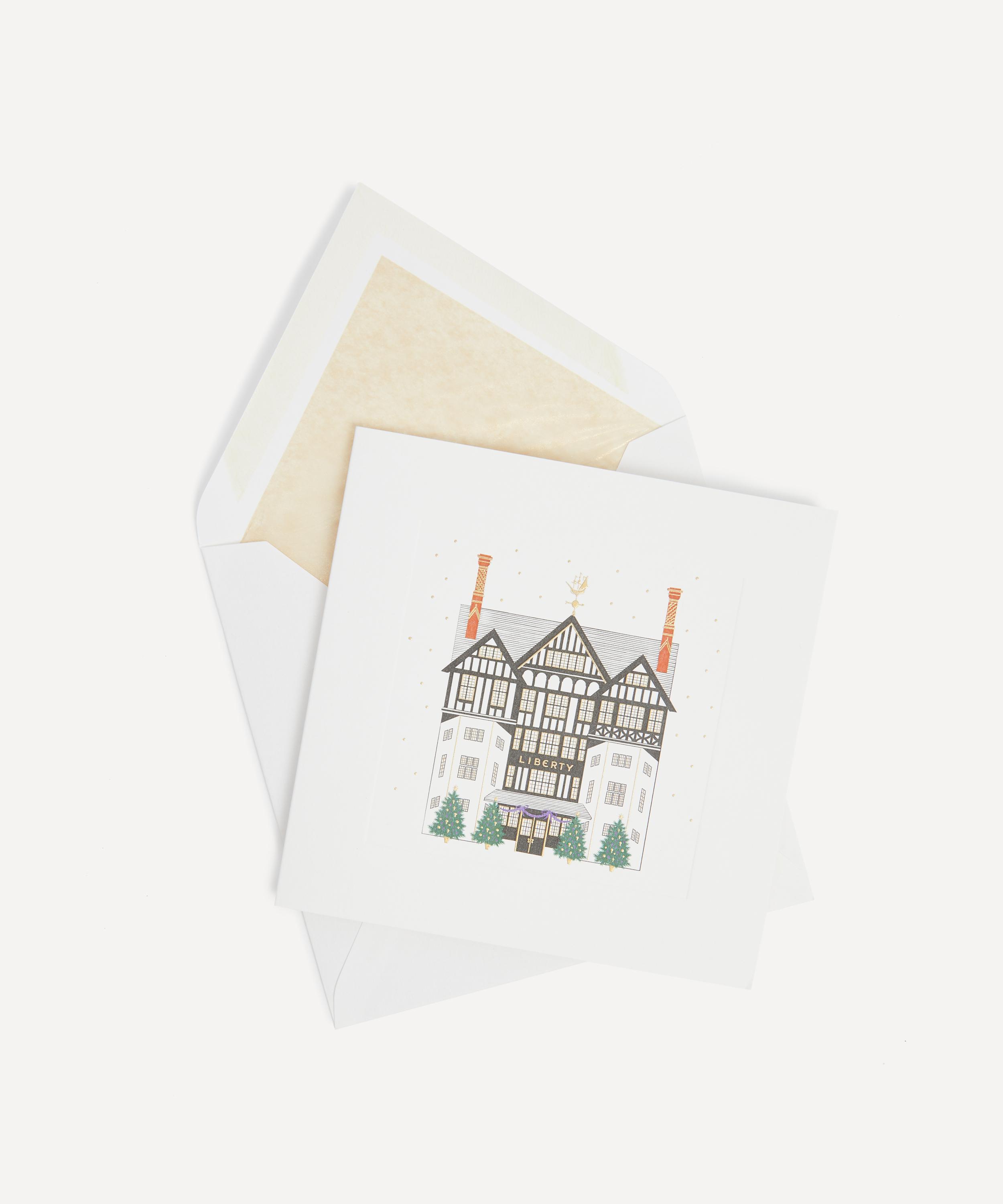 Smythson - Liberty Shop Front Christmas Cards Set of 10 image number 2