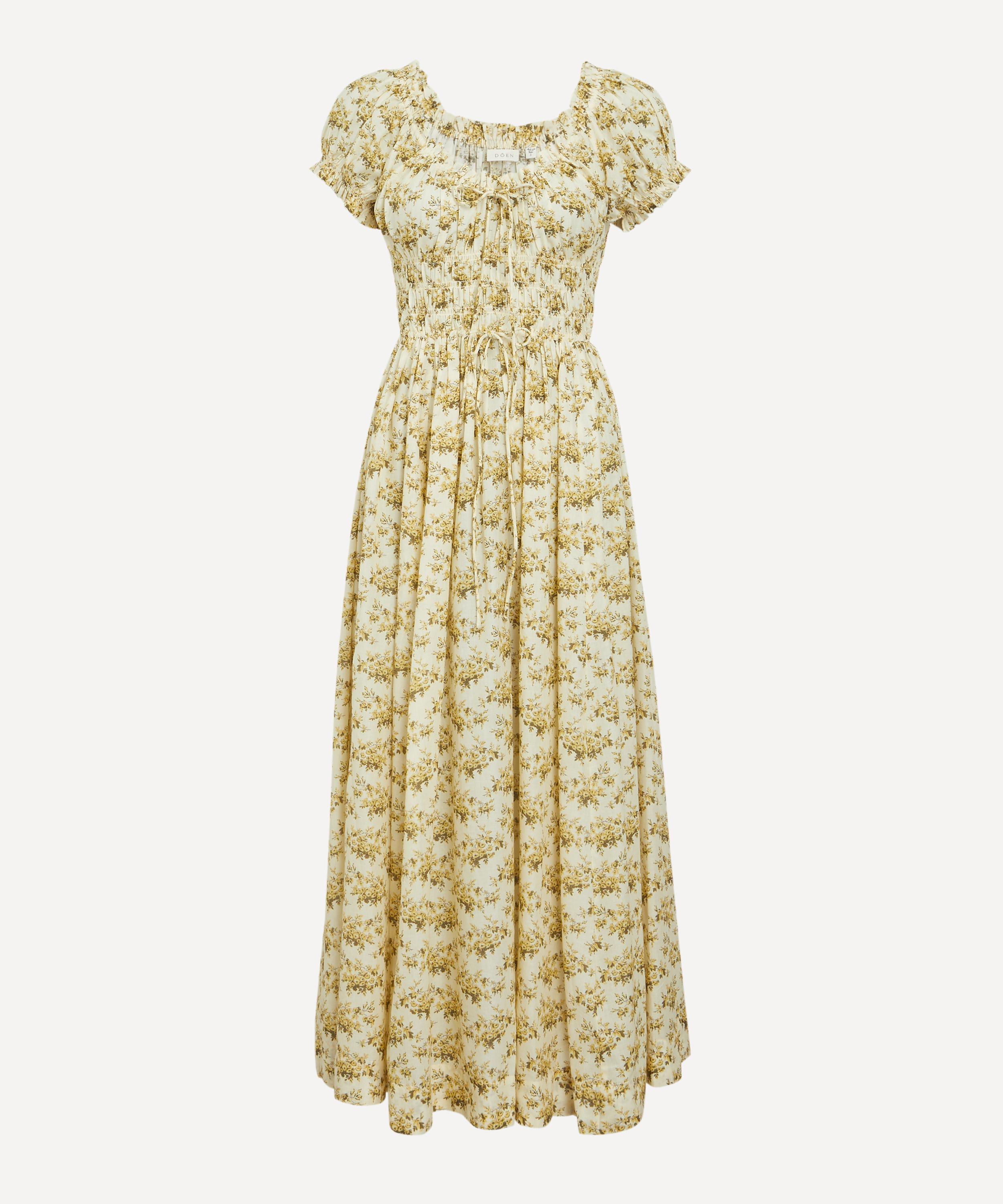 DÔEN - Ashlynn Citron Rosier Floral Dress