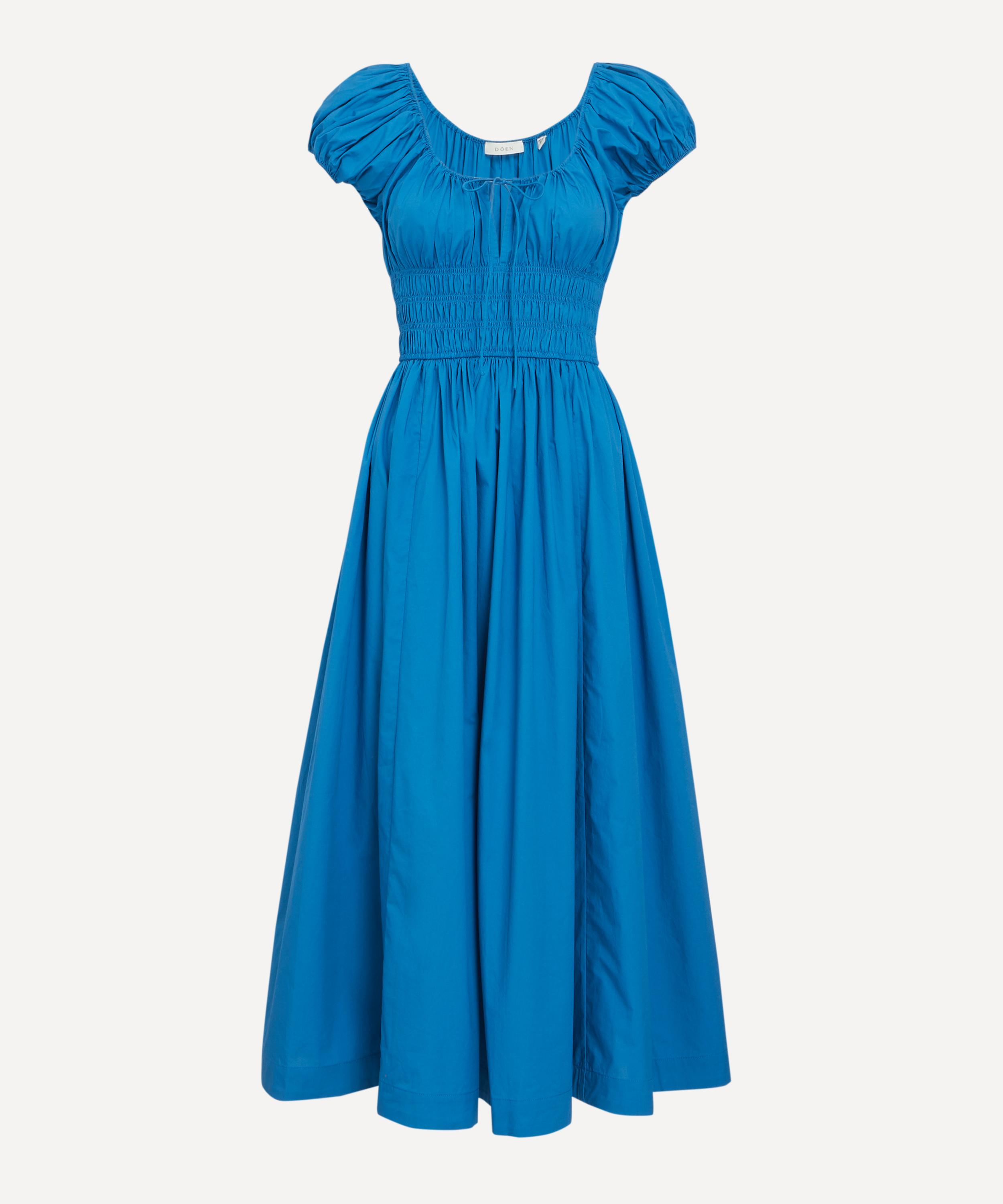 DÔEN - Quinn Soft Cobalt Dress image number 0