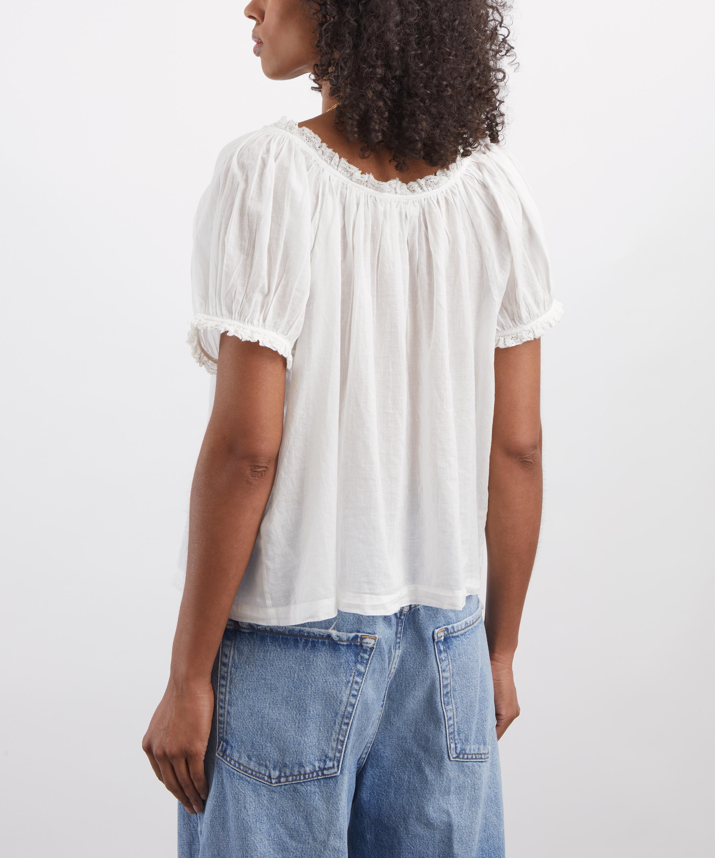 D&Ocirc;EN - Frederica Icy Blue Top image number 3