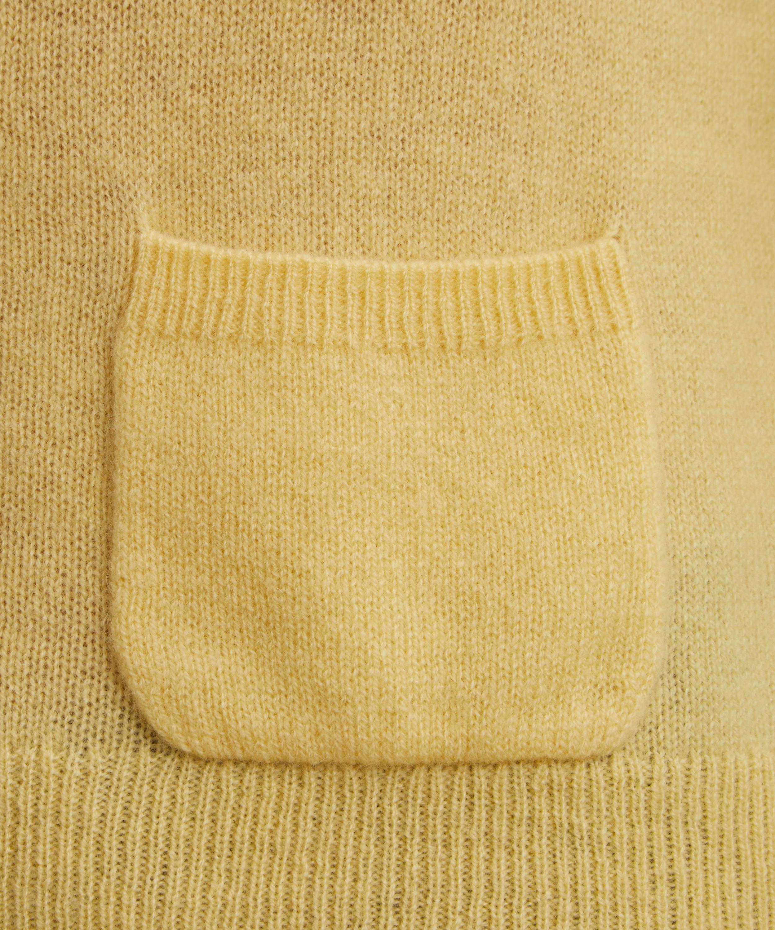 DÔEN - Freya Lemon Chiffon Cashmere Cardigan image number 4