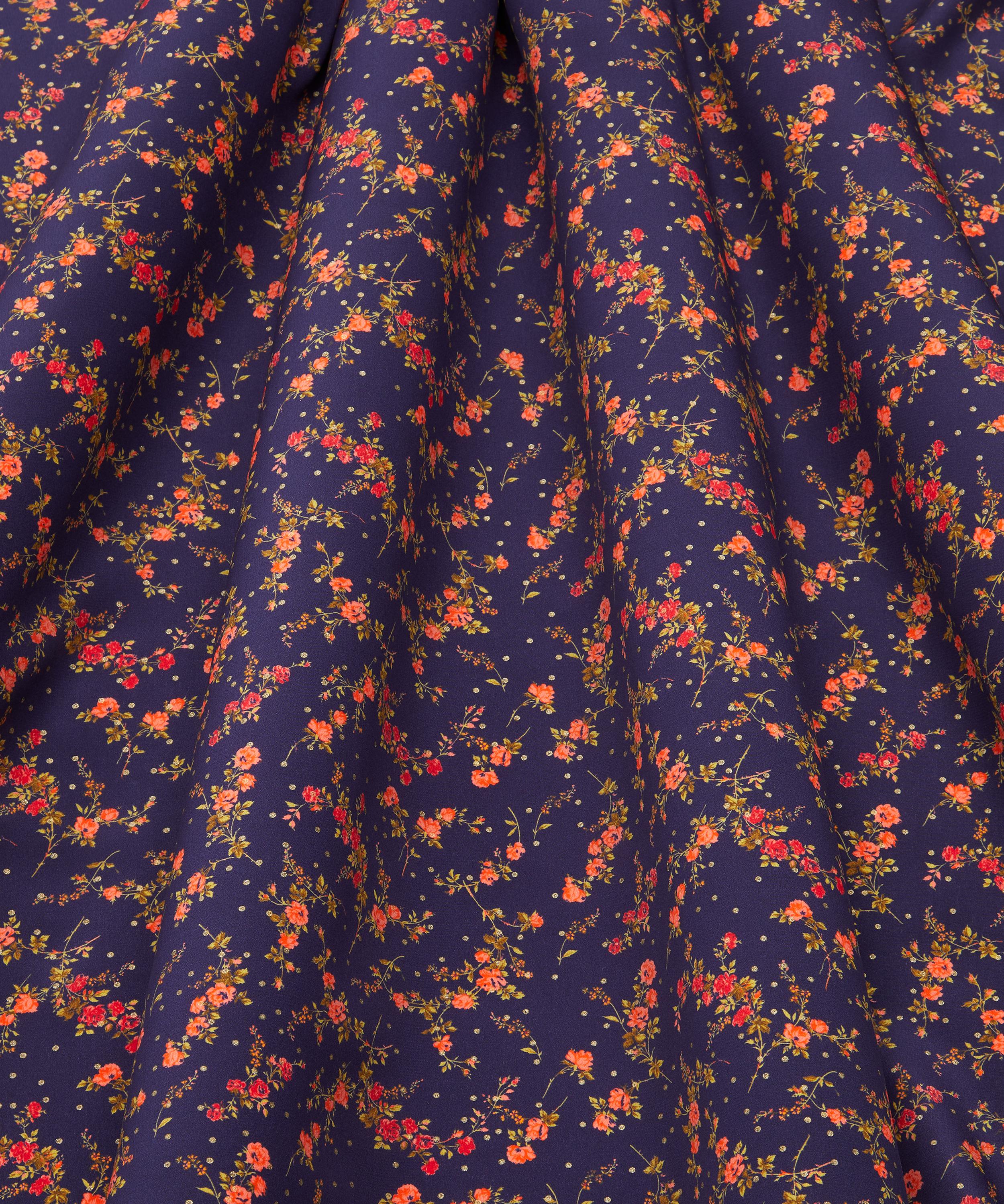 Liberty Fabrics - Elizabeth Metallic Crepe de Chine image number 2