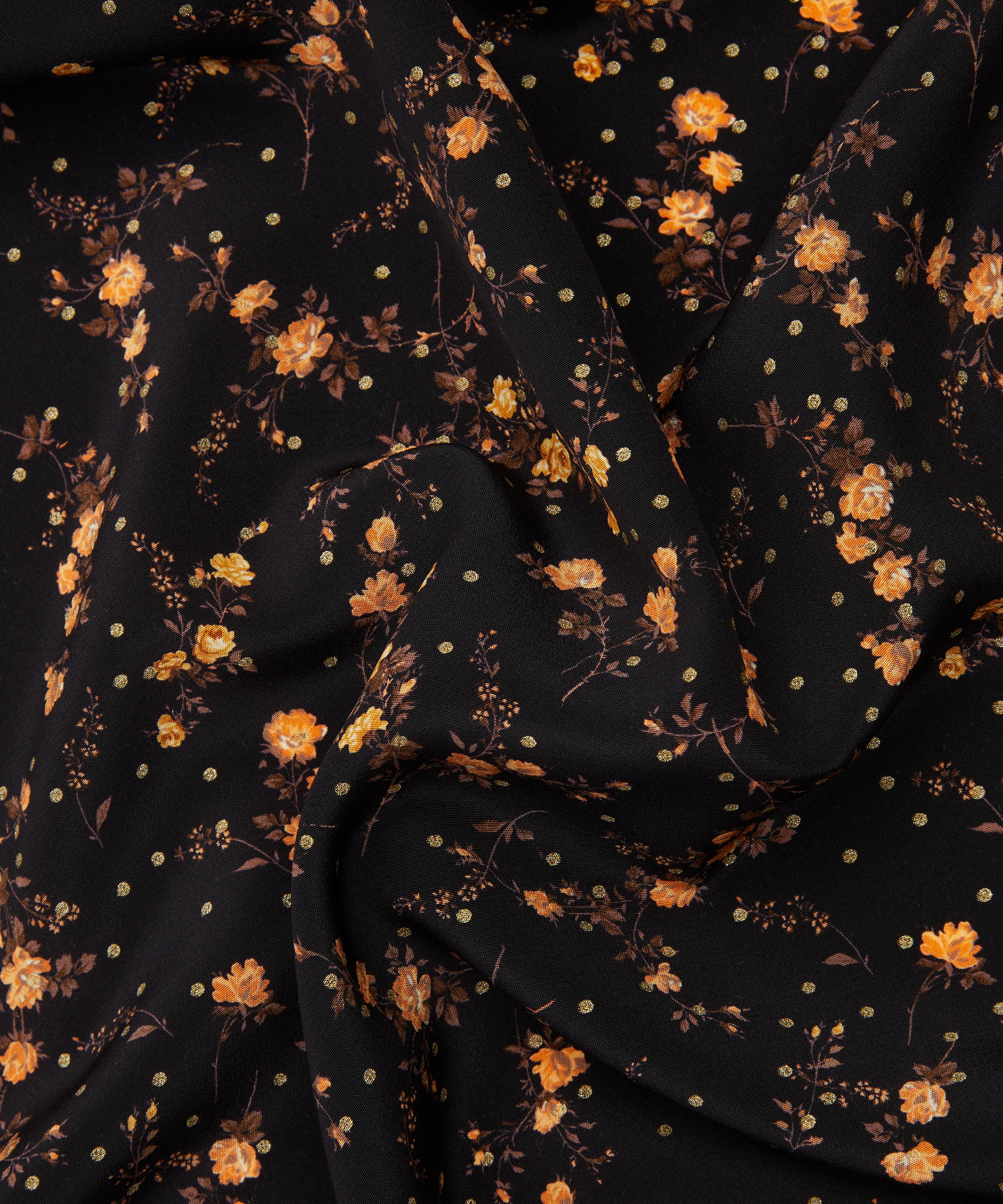 Liberty Fabrics - Elizabeth Metallic Crepe de Chine image number 3