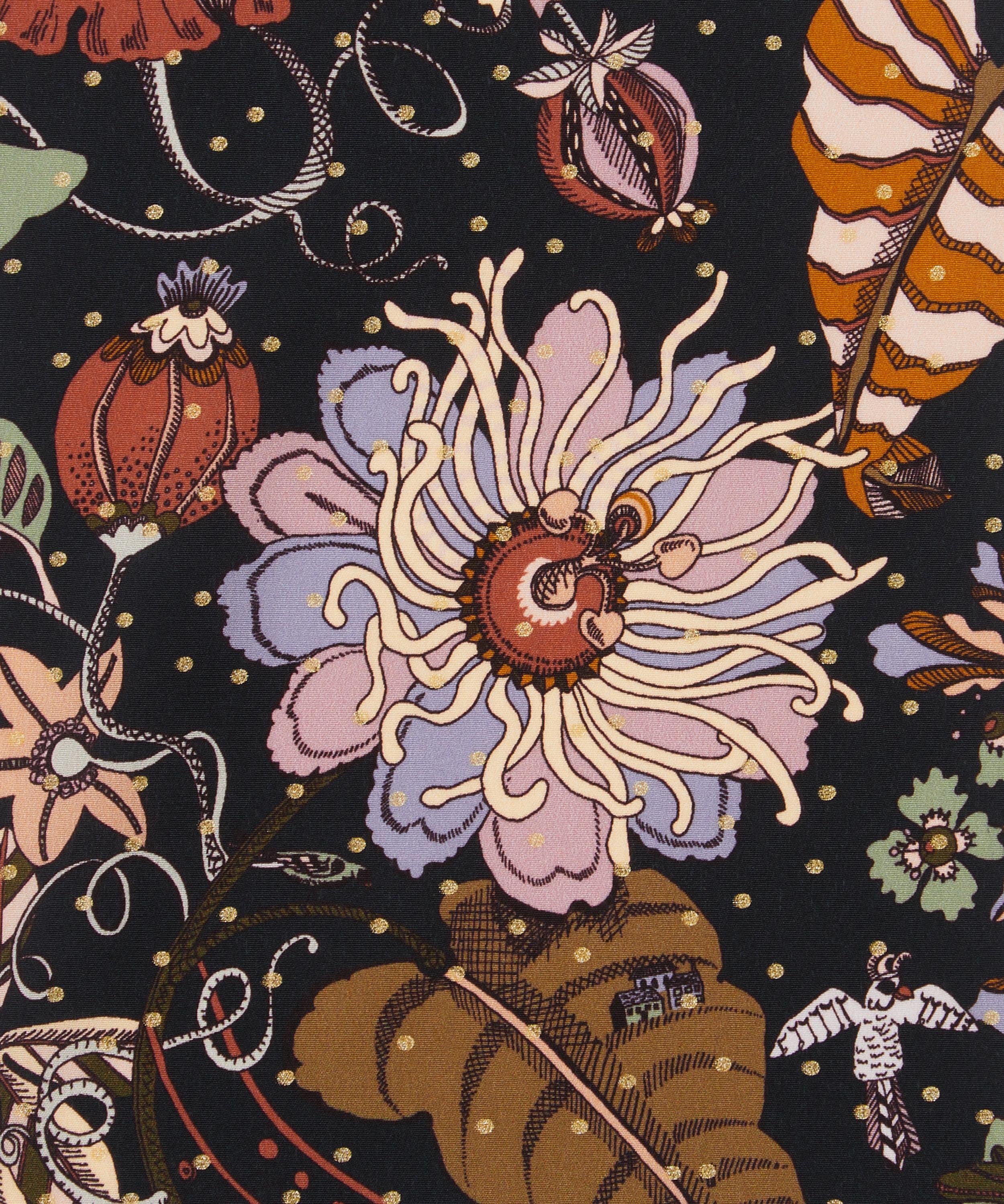 Liberty Fabrics - Fantasy Land Metallic Crepe de Chine image number 0
