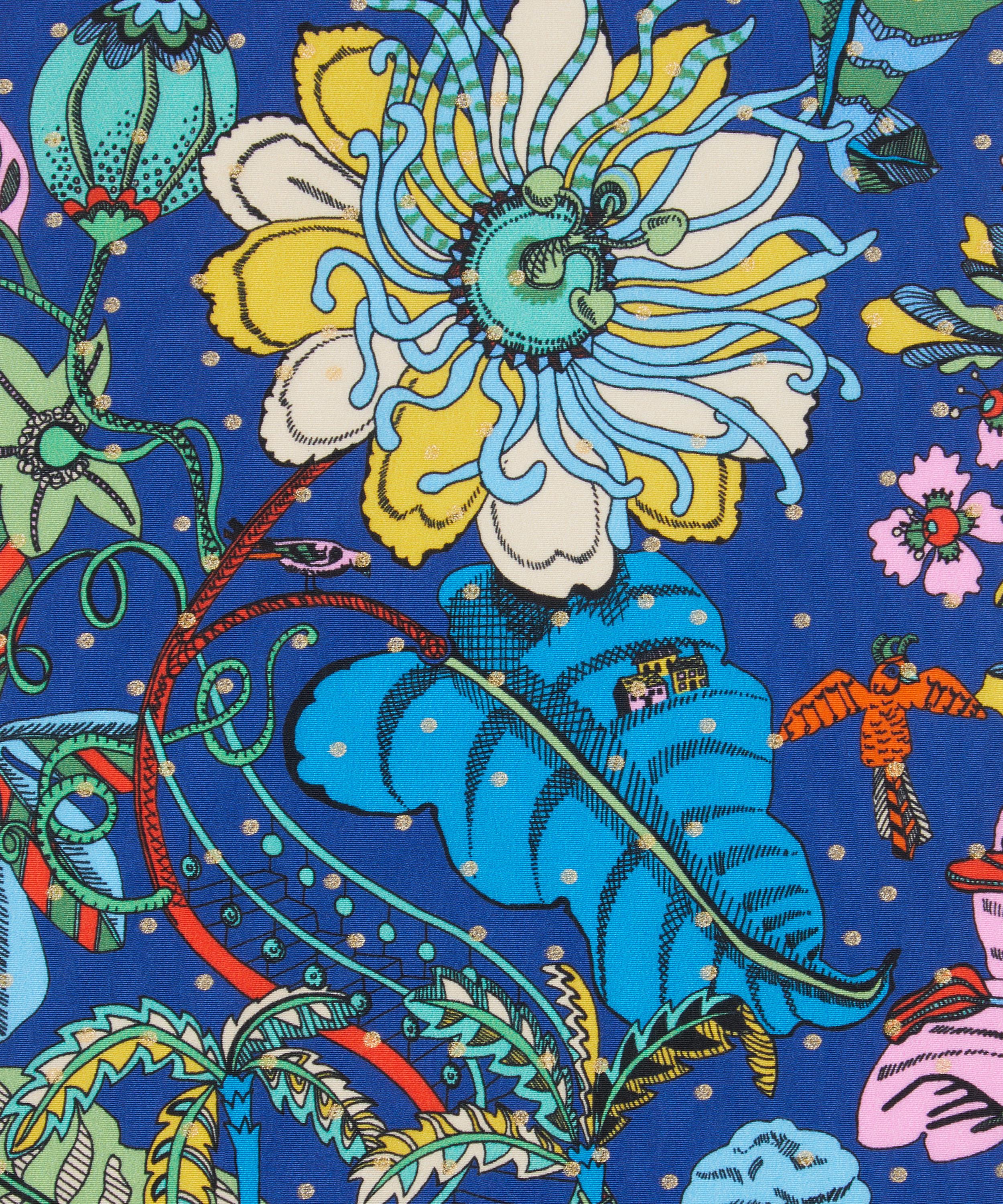 Liberty Fabrics - Fantasy Land Metallic Crepe de Chine image number 0