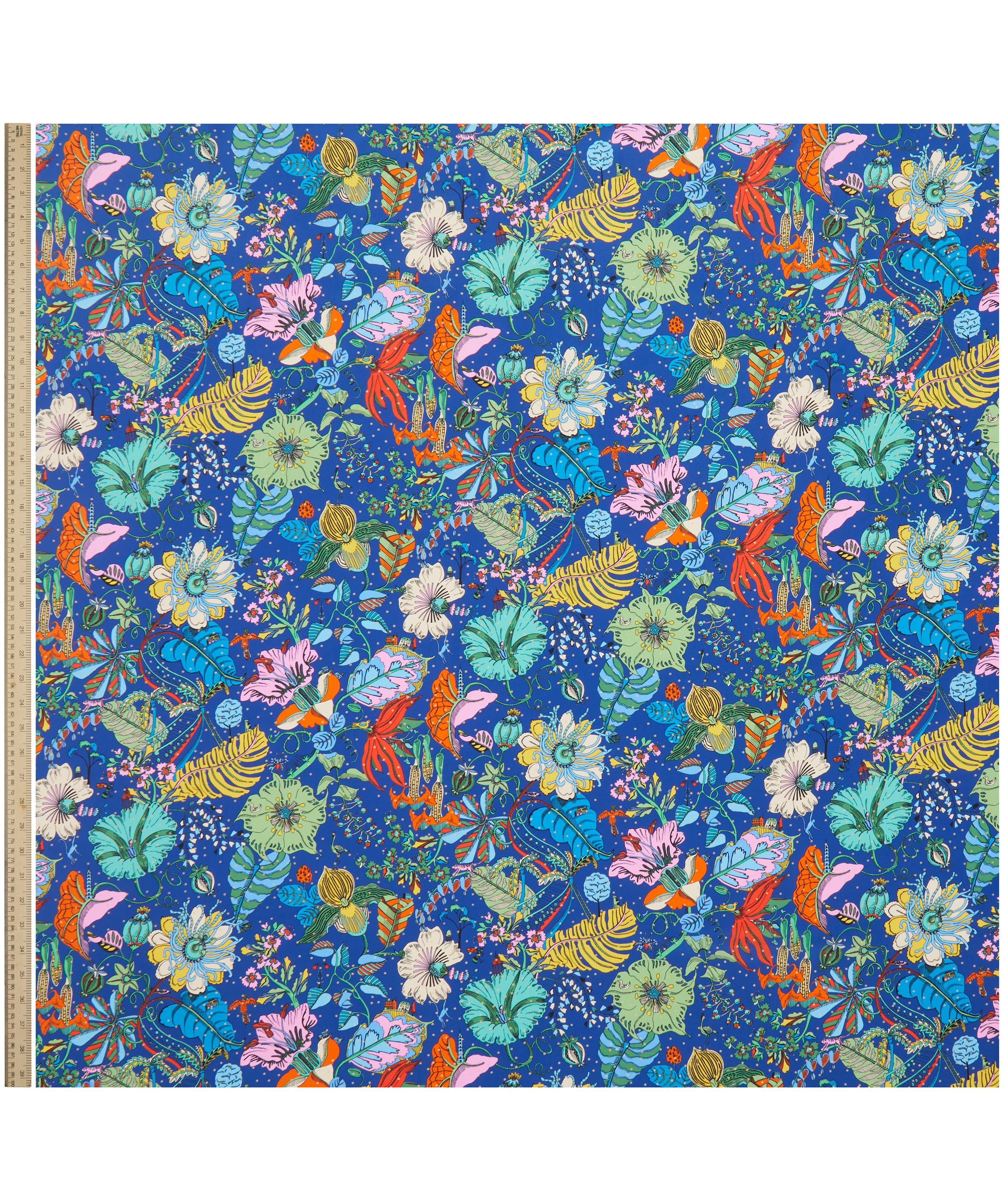 Liberty Fabrics - Fantasy Land Metallic Crepe de Chine image number 1