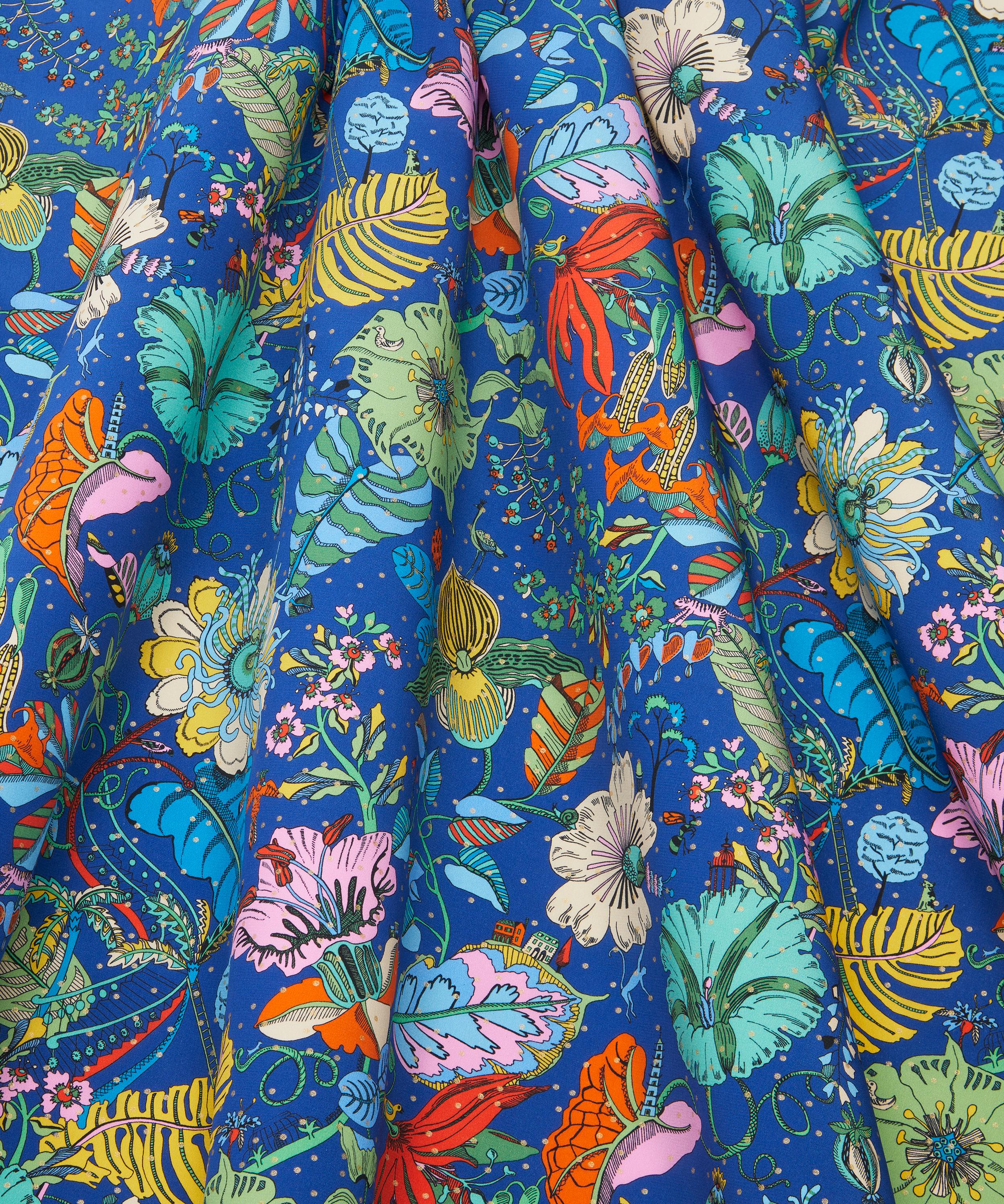 Liberty Fabrics - Fantasy Land Metallic Crepe de Chine image number 2